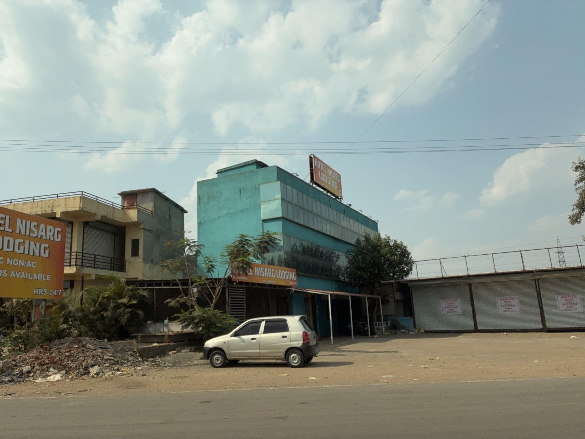 Street view near nisarga dhaba, Khadkale — © Absawant (CC BY-SA · Mapillary)