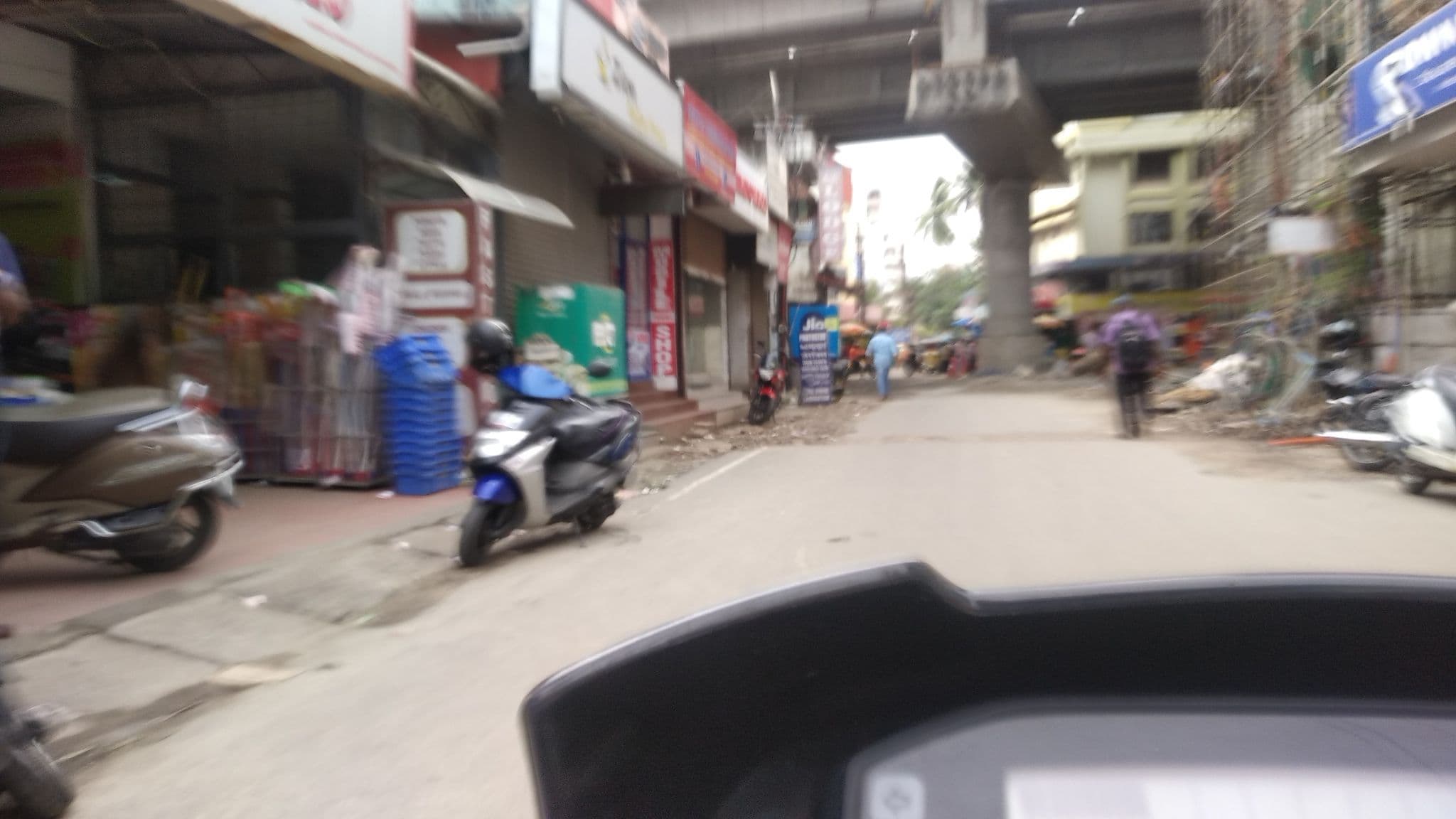 Street view near Hazel Gardenz, Kanayannur