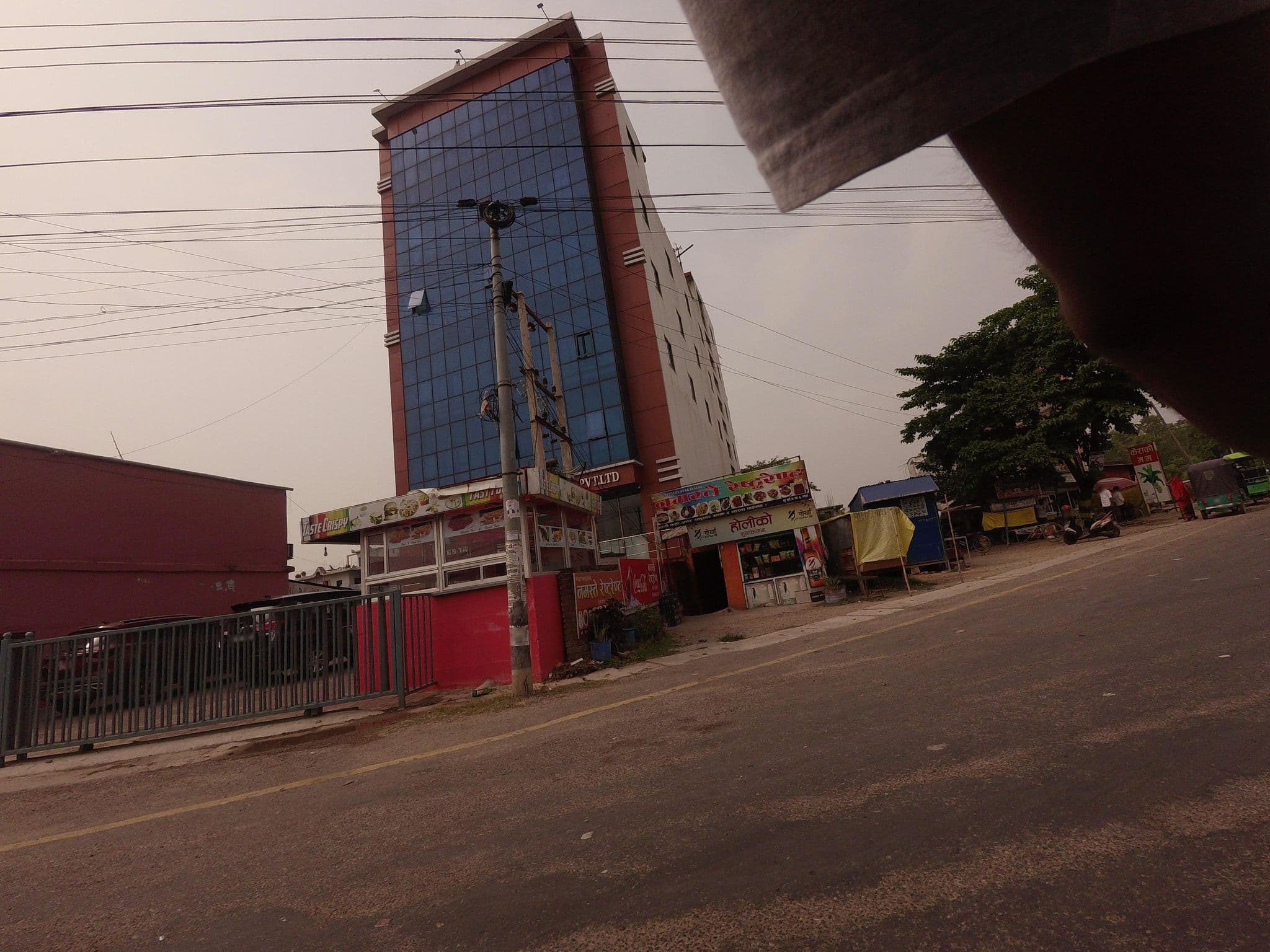 Street view near Grand Cosmo Lumbini Hotel Pvt.Ltd., Nautanwa — © gauravparajuli09 (CC BY-SA · Mapillary)
