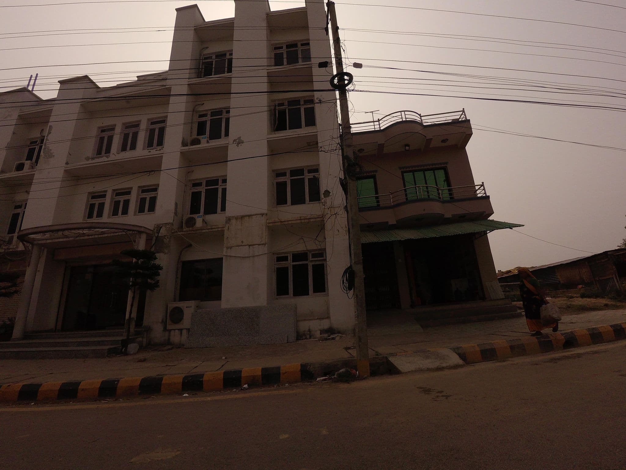 Street view near Hotel Lumbini Peaceland, Nautanwa — © gauravparajuli09 (CC BY-SA · Mapillary)