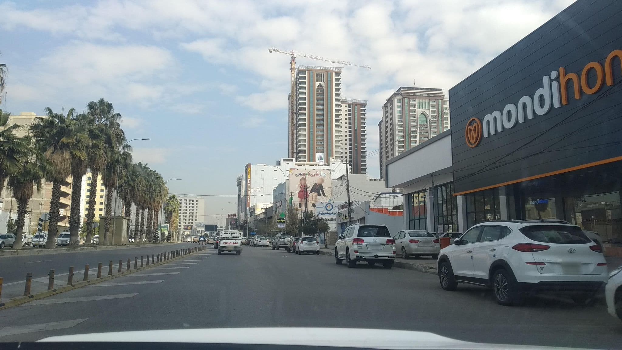 Street view near superpalace hotel, Erbil — © muhammadismael (CC BY-SA · Mapillary)