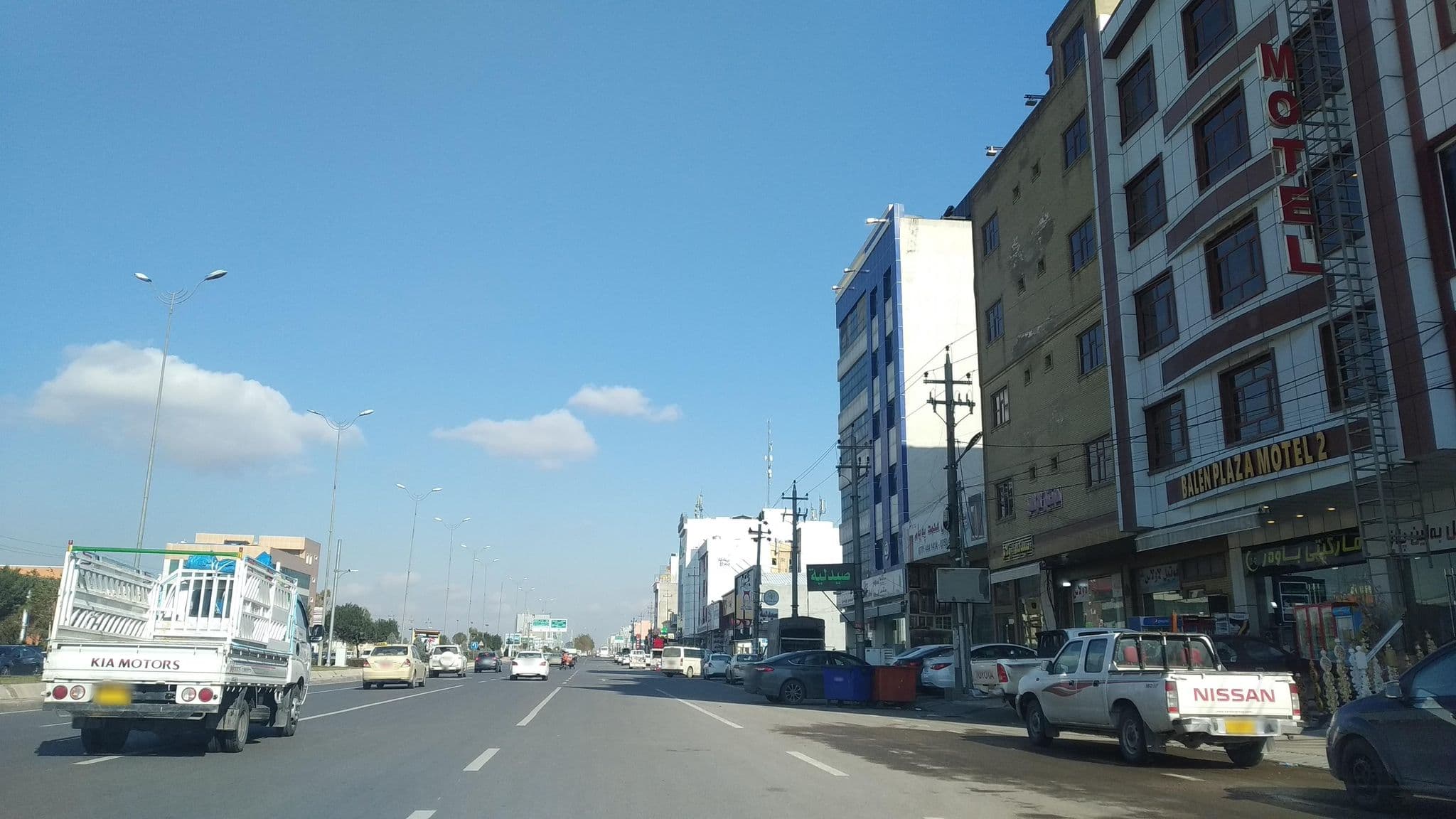 Street view near BALEN PLAZA MOTEL, Erbil — © muhammadismael (CC BY-SA · Mapillary)
