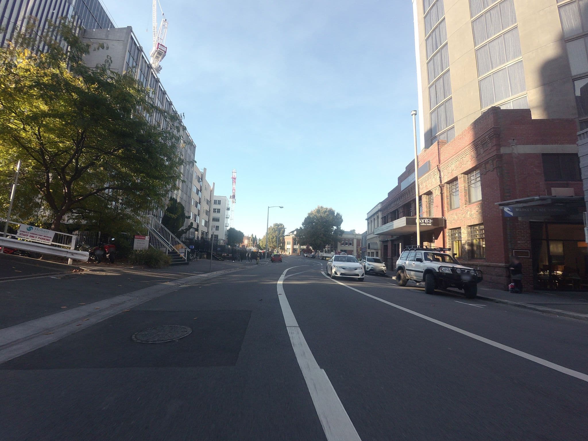 Street view near Mantra on Collins, Hobart — © tastrax (CC BY-SA · Mapillary)