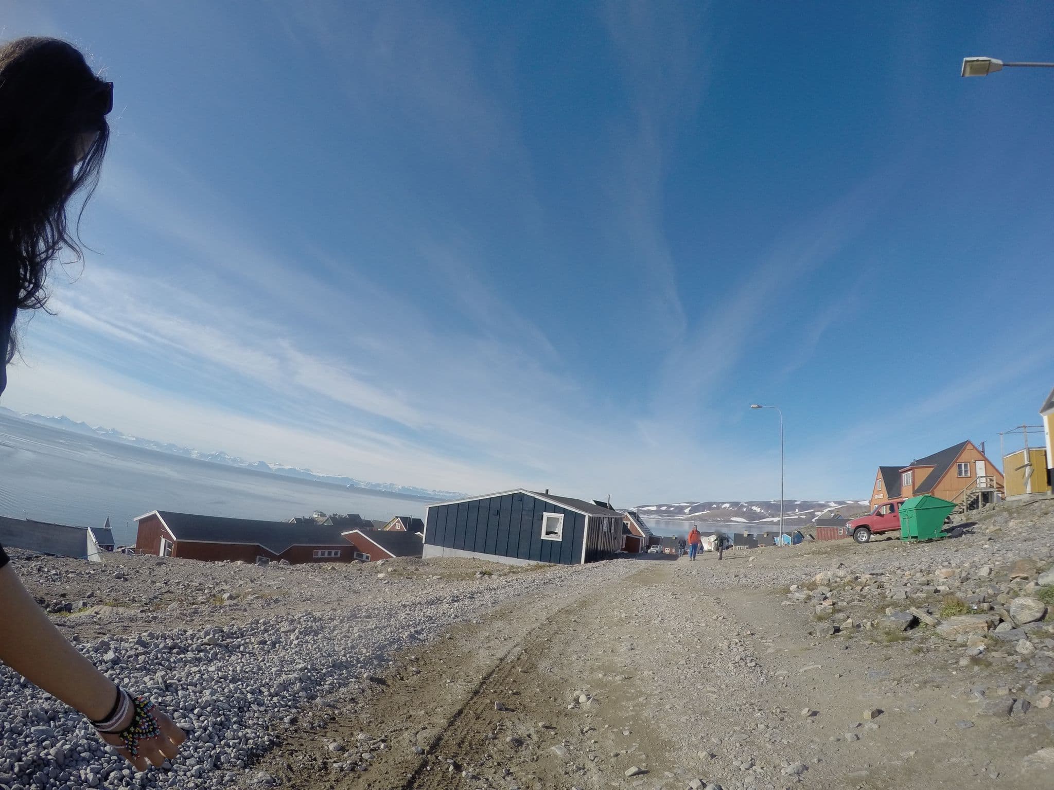 Street view near Ittoqqortoormiit Guesthouse, Ísafjörður — © barentz (CC BY-SA · Mapillary)