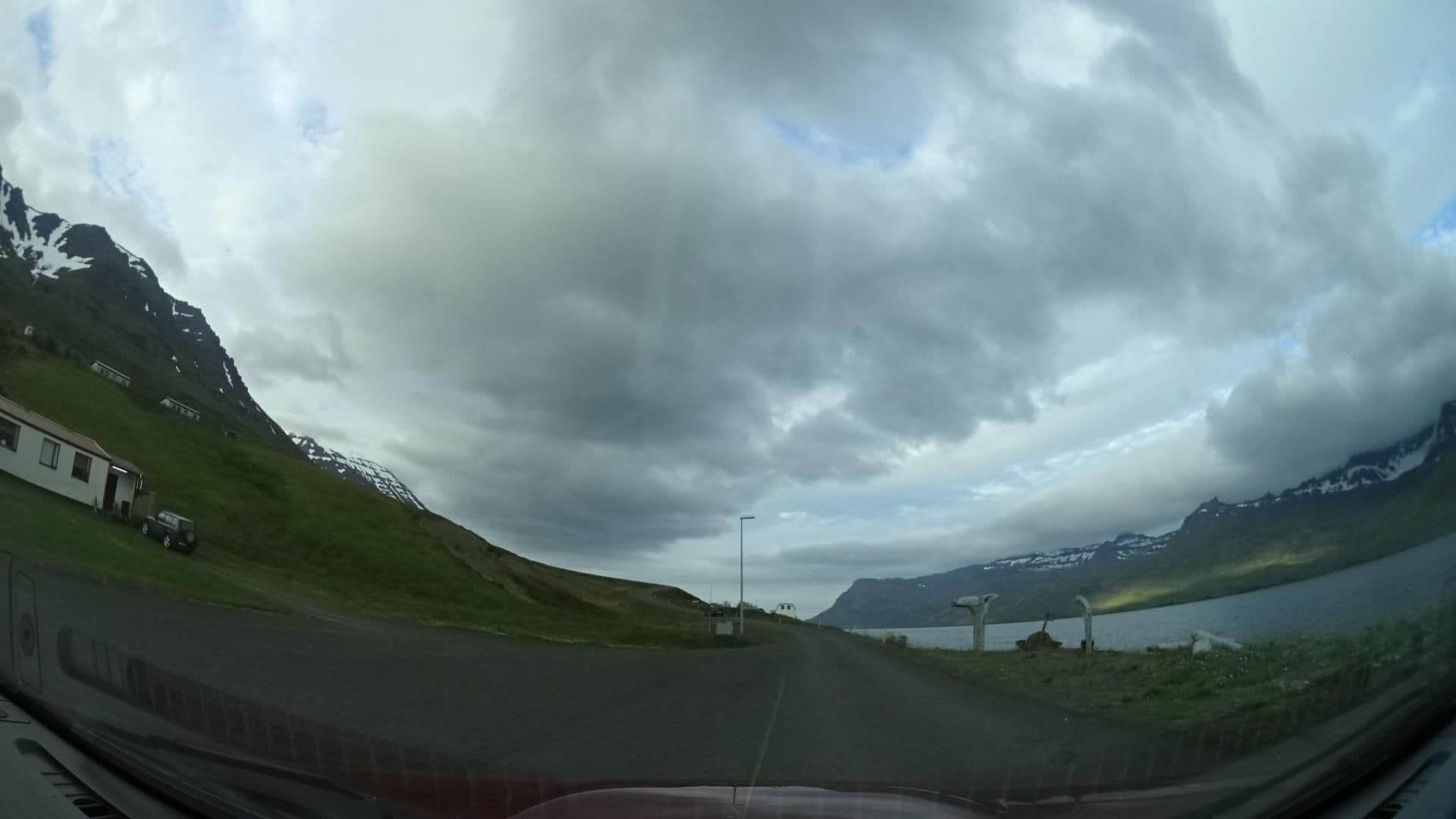 Street view near Sólbrekka, Neskaupstaður — © kjartan (CC BY-SA · Mapillary)