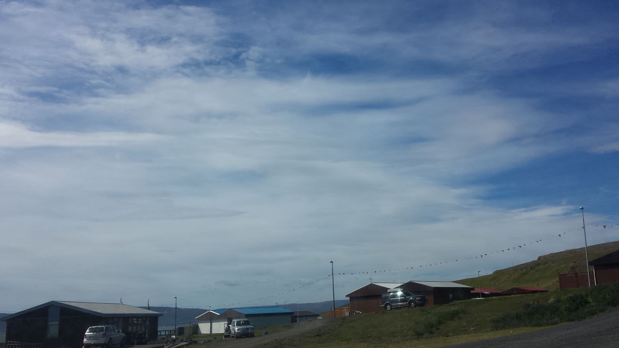 Street view near Sunna's Guesthouse, Borgarnes — © stalfur (CC BY-SA · Mapillary)