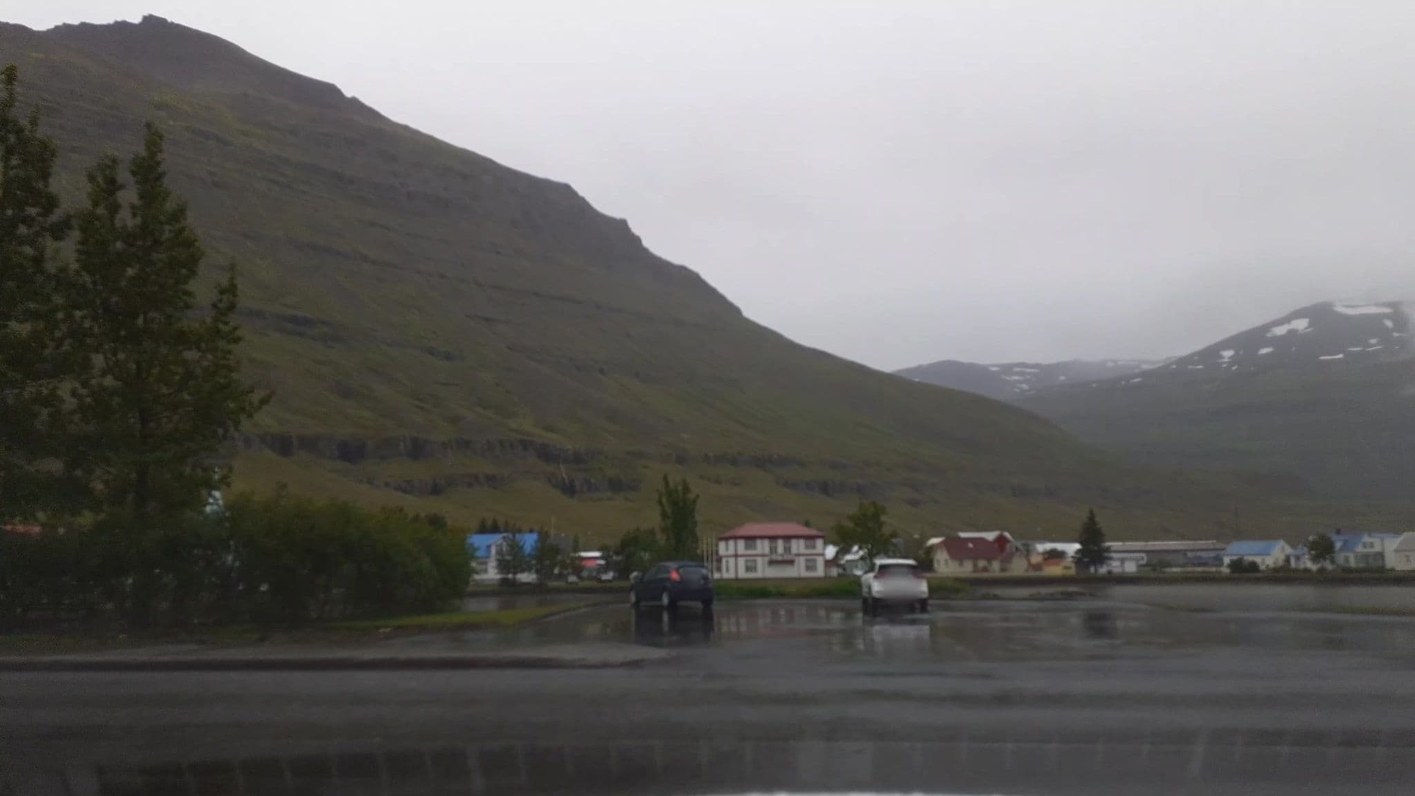Street view near Hótel Snæfell, Egilsstaðir — © kjarrval (CC BY-SA · Mapillary)