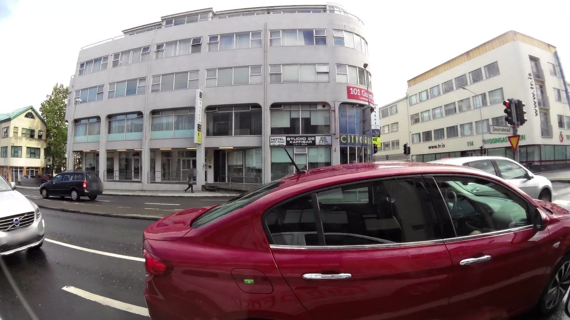 Street view near Center Hotels Laugevegur, Reykjavík — © kaartcam (CC BY-SA · Mapillary)