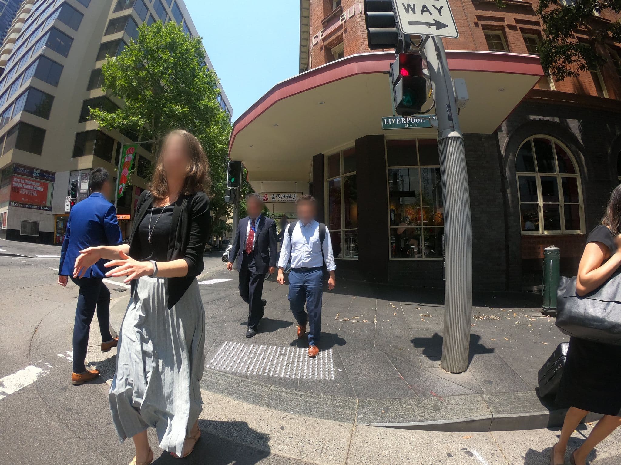 Street view near YEHS Hotel CBD, Haymarket — © ozflor (CC BY-SA · Mapillary)