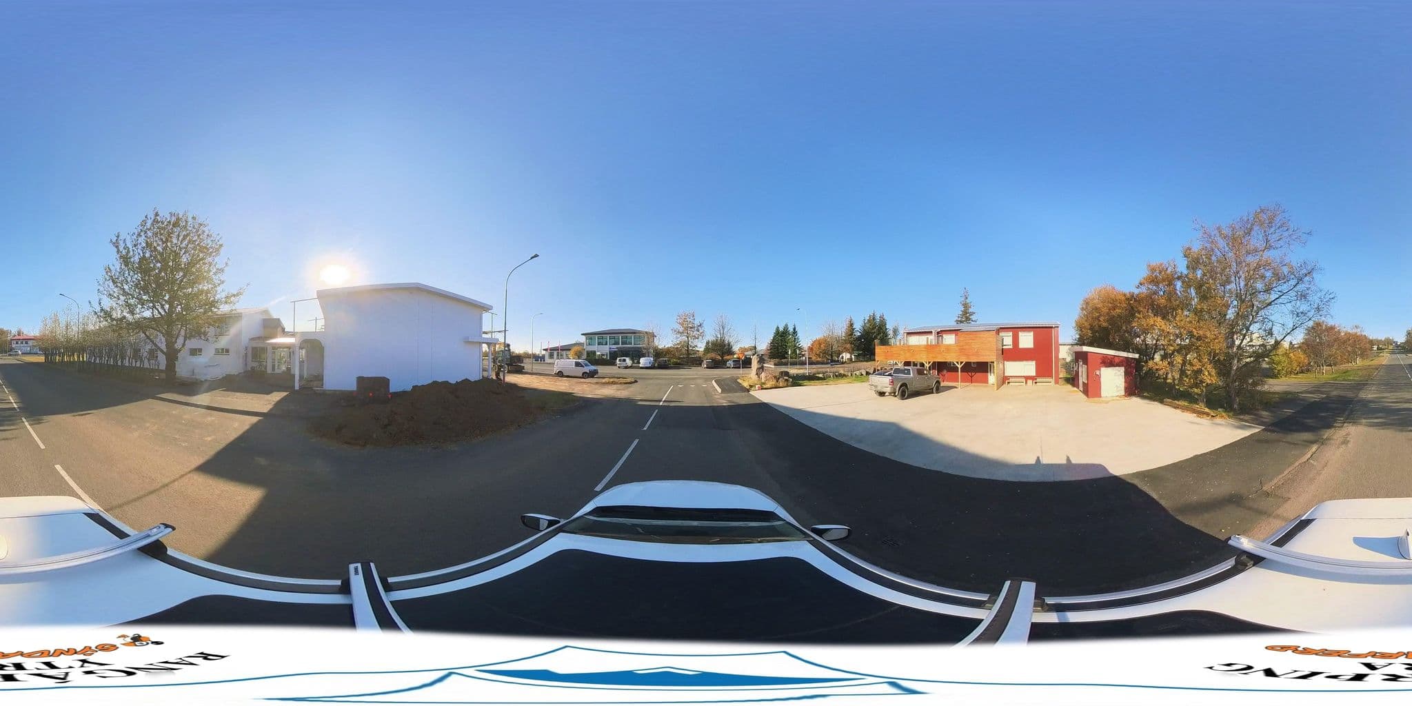 Street view near Hotel Stracta Mosfell, Hvolsvöllur — © Syndarferd (CC BY-SA · Mapillary)