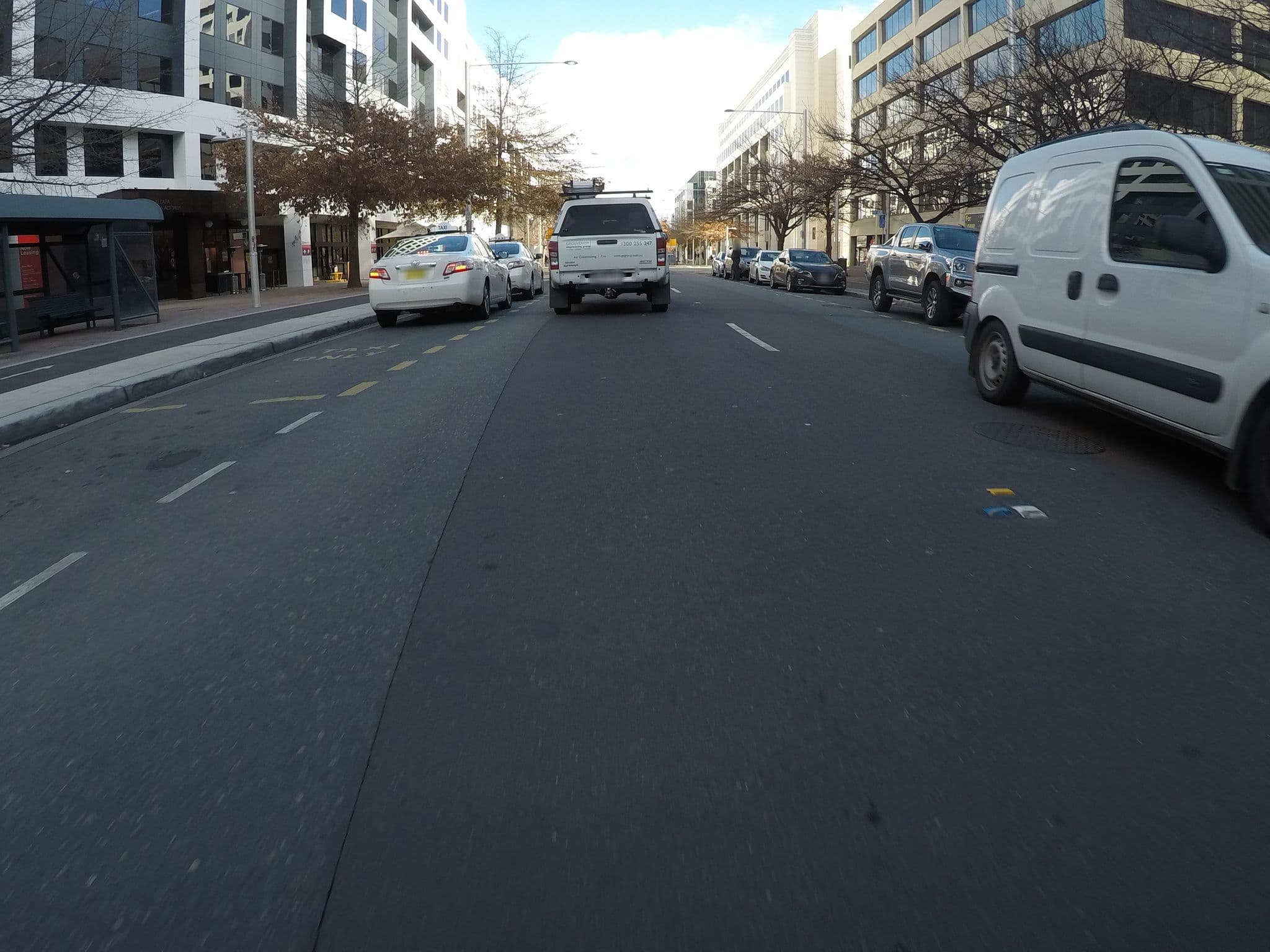 Street view near Meriton Suites, Canberra City — © eneerhut (CC BY-SA · Mapillary)