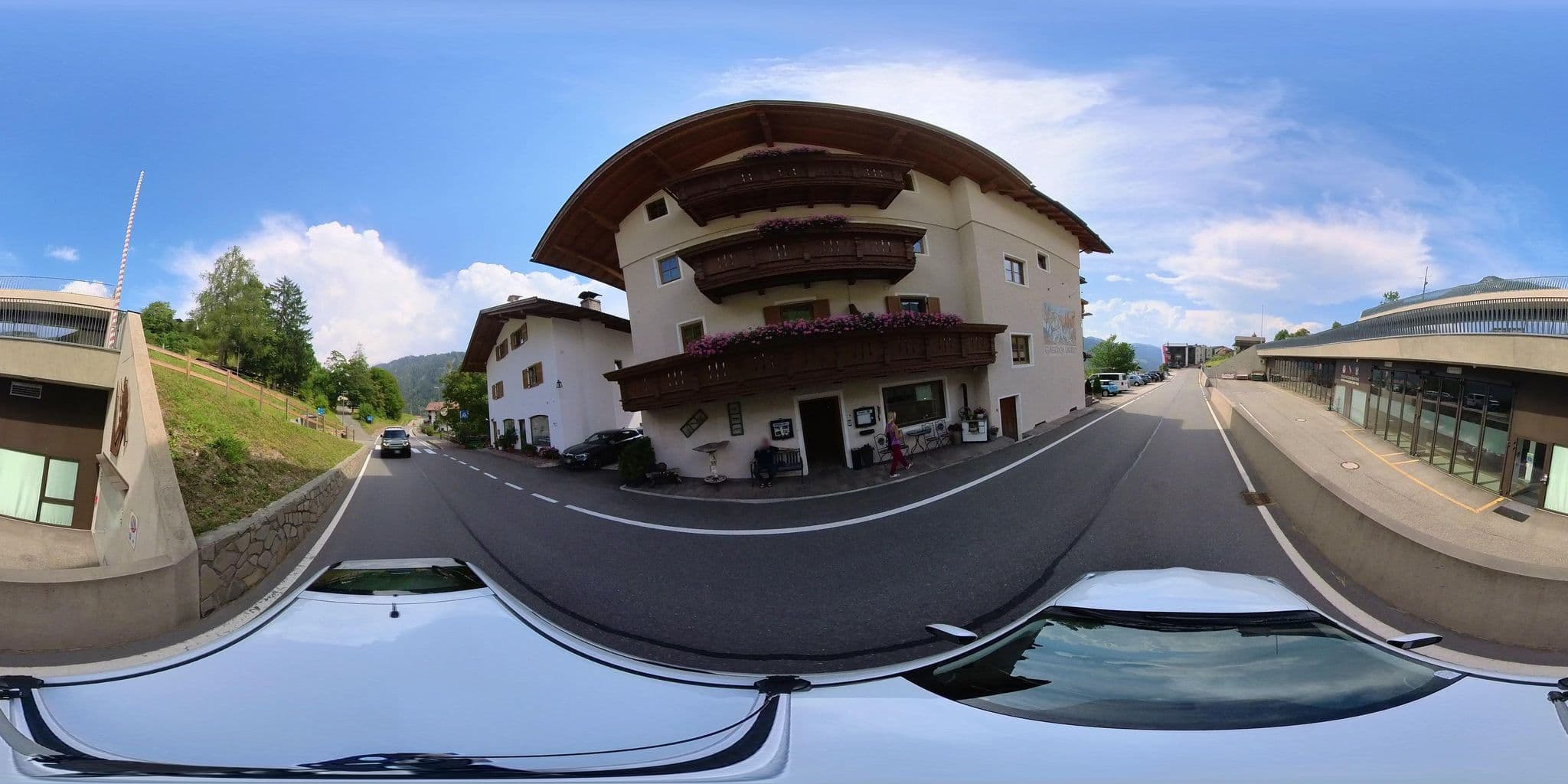 Street view near Gasthof Laurin, Nova Levante — © osmplus_org (CC BY-SA · Mapillary)