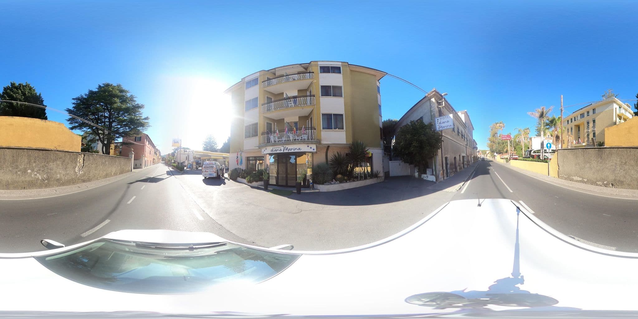 Street view near Hotel Diano Marina, Diano Marina — © LucianoC63 (CC BY-SA · Mapillary)