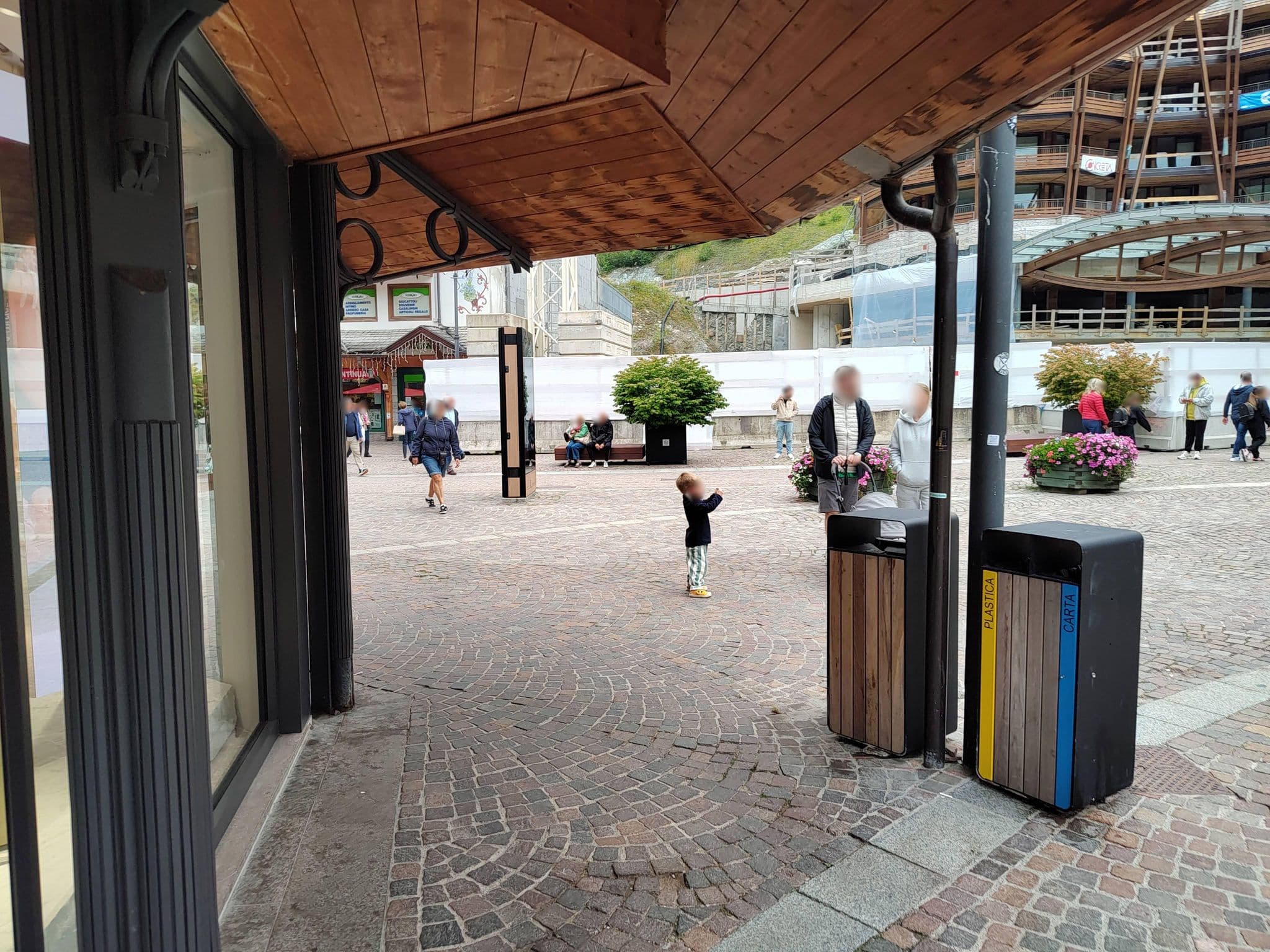 Street view near Majestic Mountain, Pinzolo