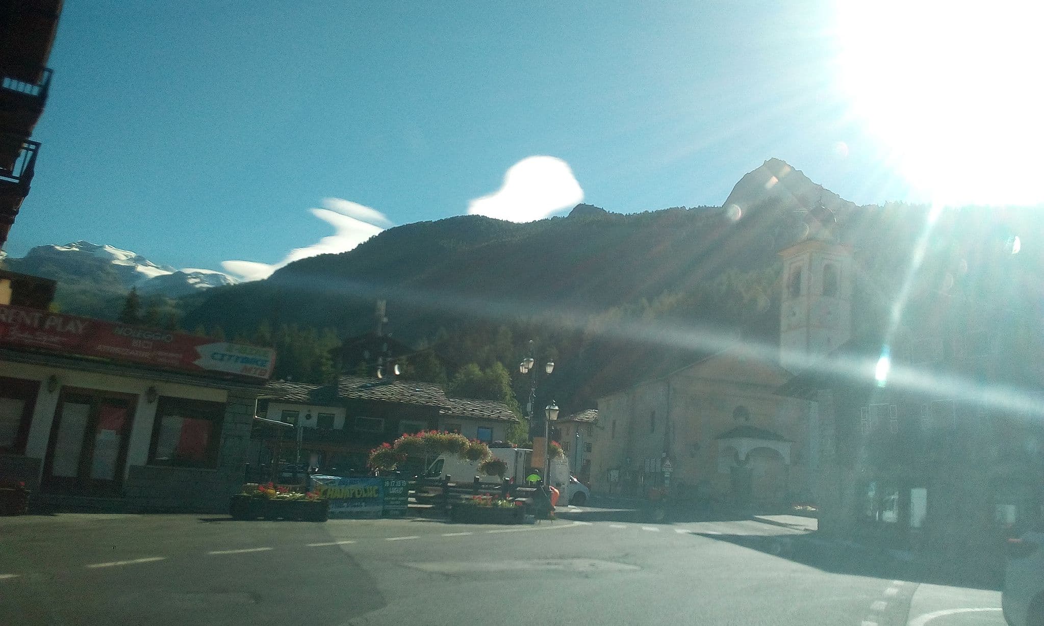 Street view near Favre, Ayas