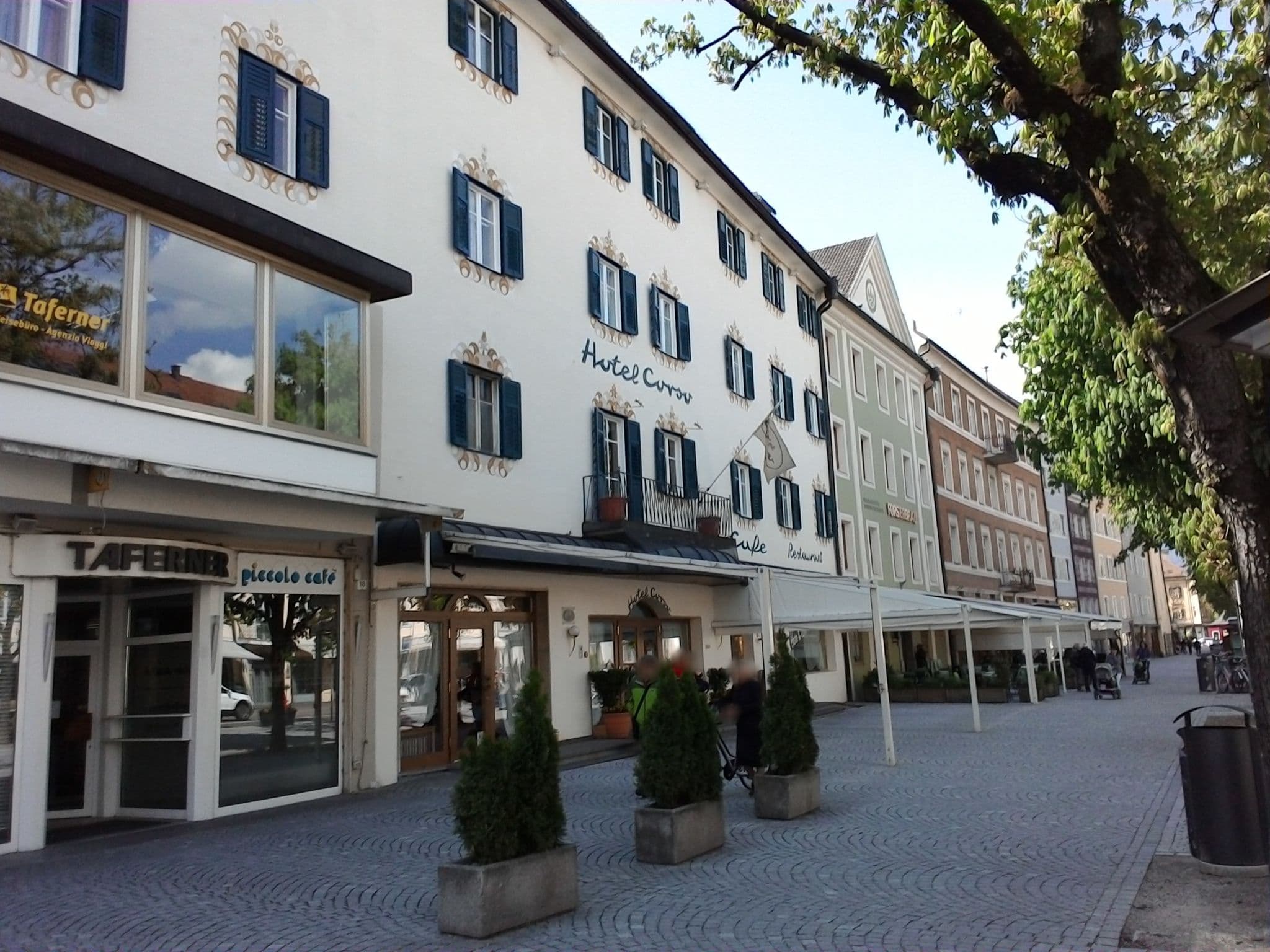 Street view near Hotel Corso, Brunico — © mprins (CC BY-SA · Mapillary)
