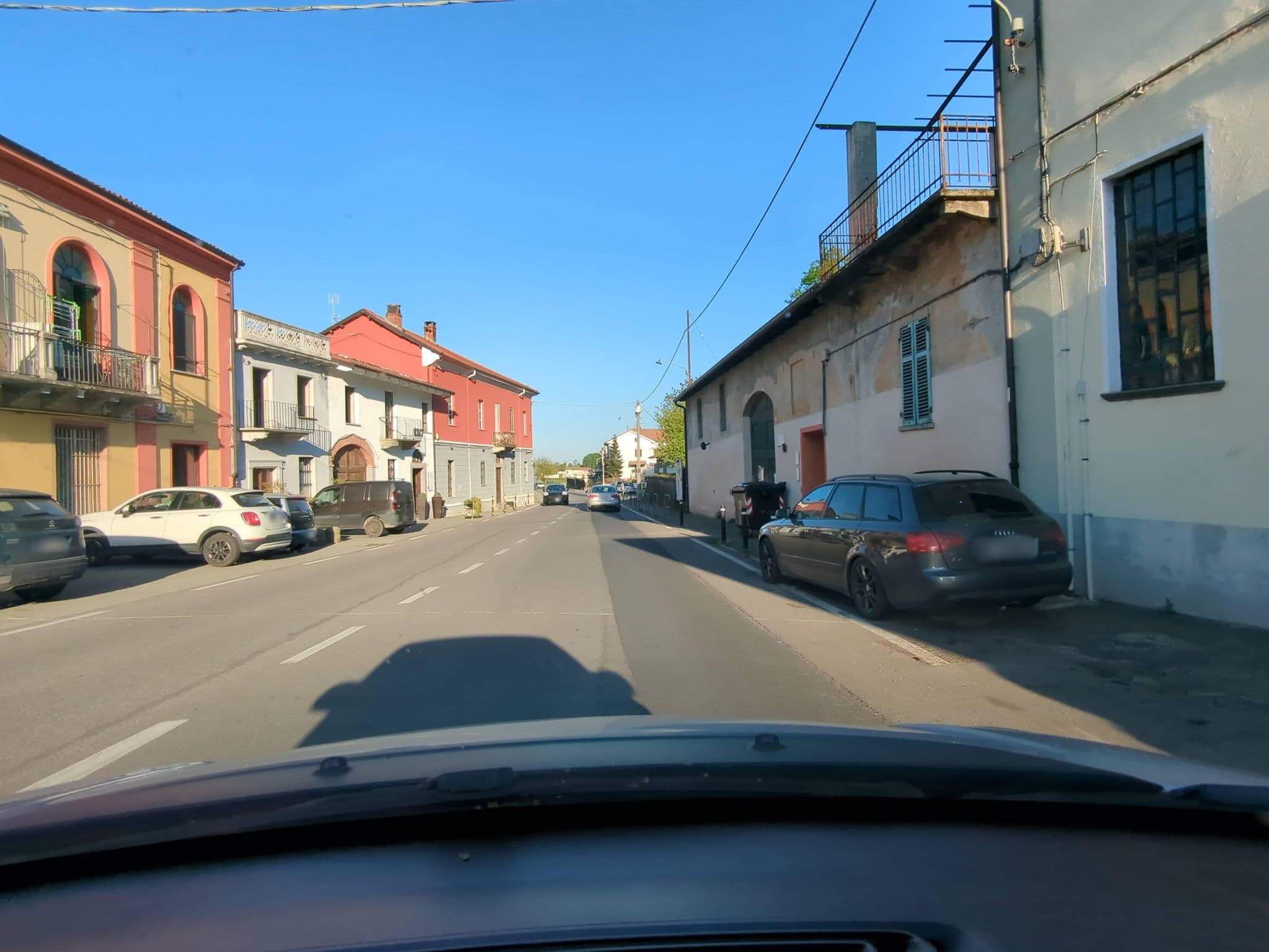 Street view near Ostello del Pellegrino, Cavaglià — © musuruan (CC BY-SA · Mapillary)
