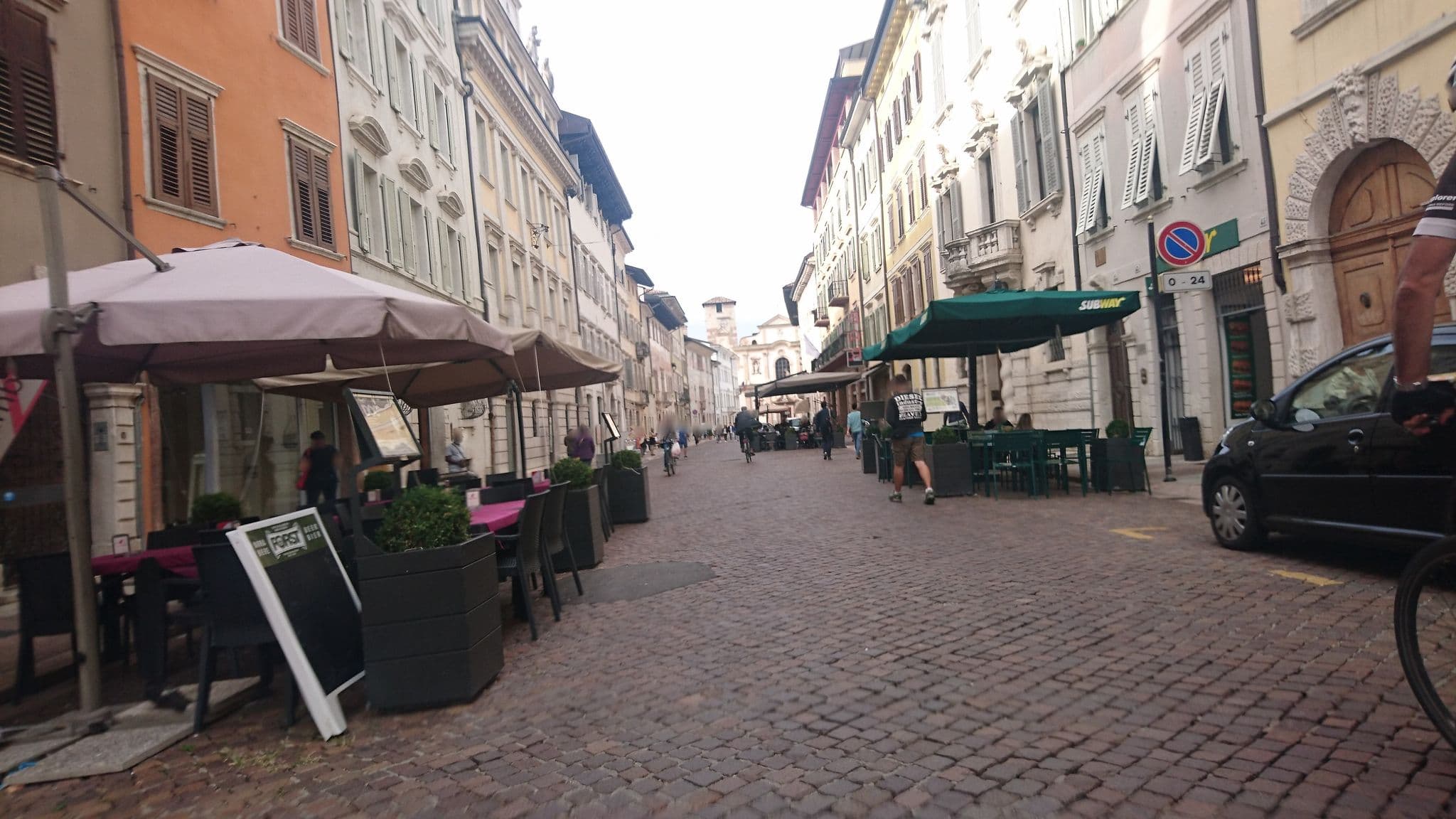Street view near B&B Al Palazzo Malfatti, Trento — © voschix (CC BY-SA · Mapillary)