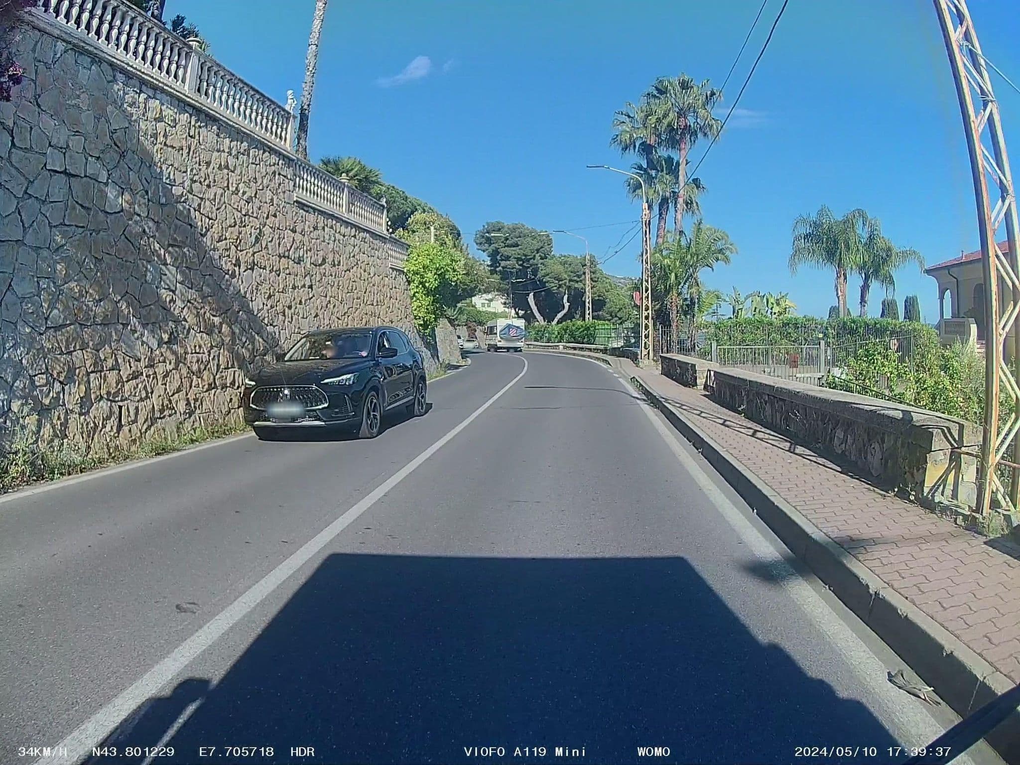 Street view near Residence du Parc, Ospedaletti — © soulcover (CC BY-SA · Mapillary)
