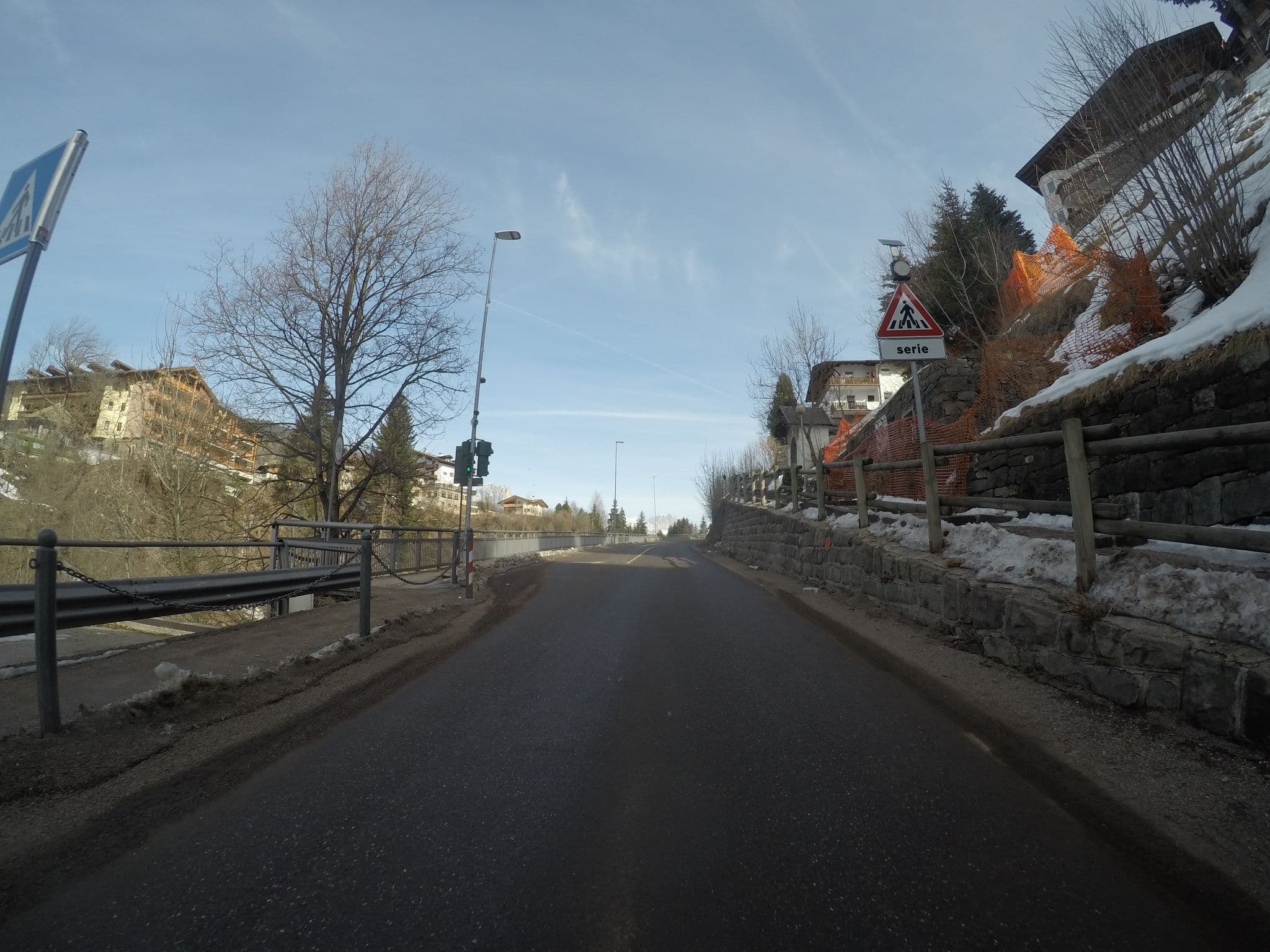 Street view near Catinaccio, Moena — © chrisbeddow (CC BY-SA · Mapillary)