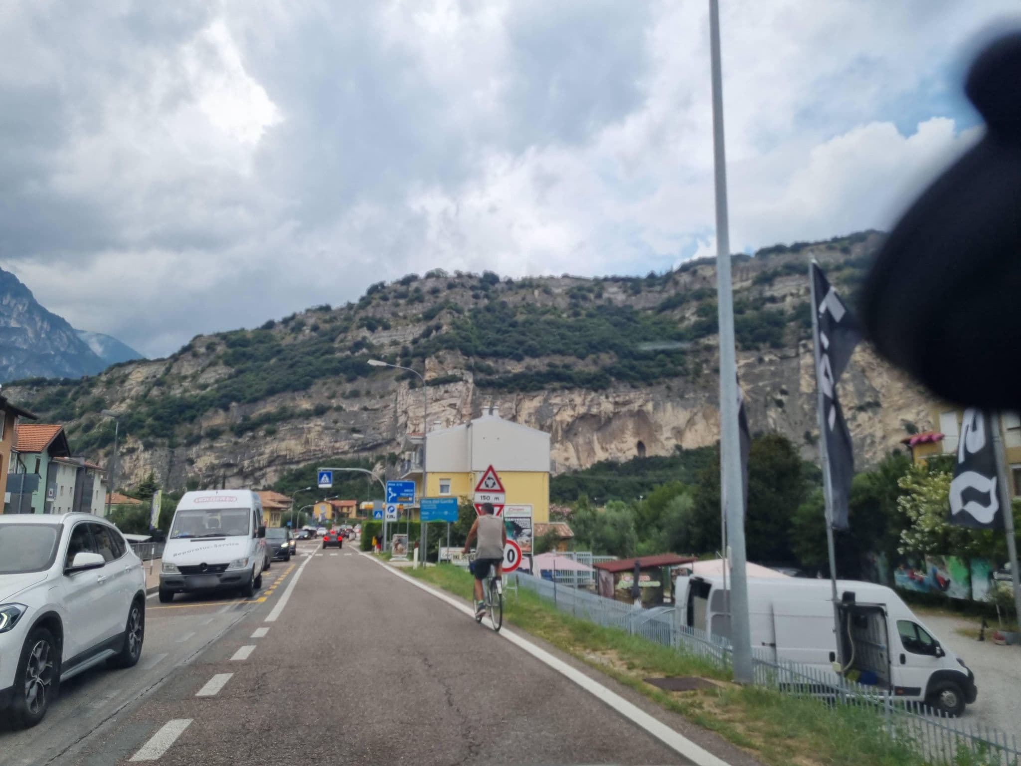 Street view near Mecki's apartments, Nago-Torbole — © dsmm (CC BY-SA · Mapillary)