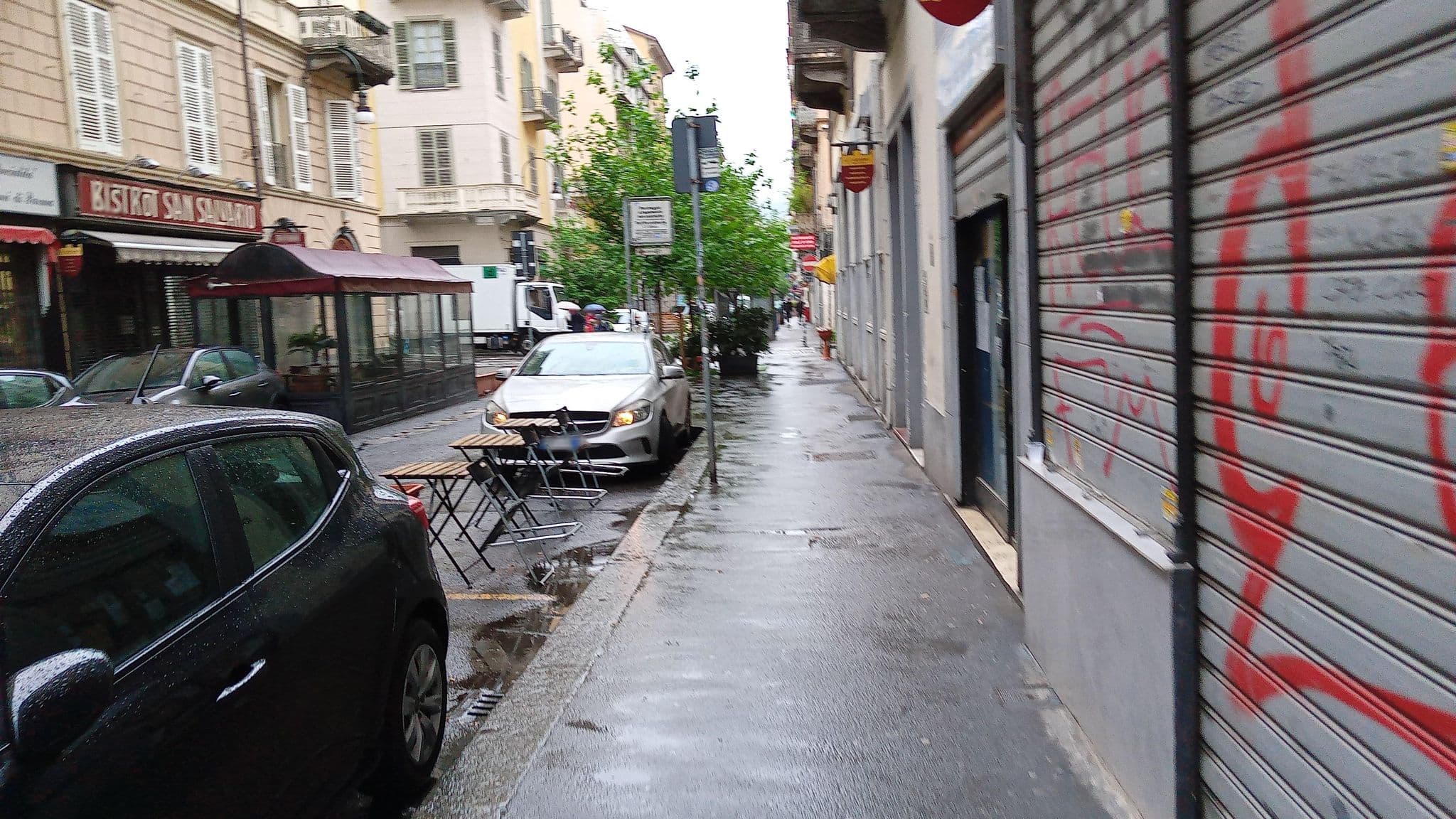 Street view near Hotel Torinese, San Salvario — © ffierm (CC BY-SA · Mapillary)