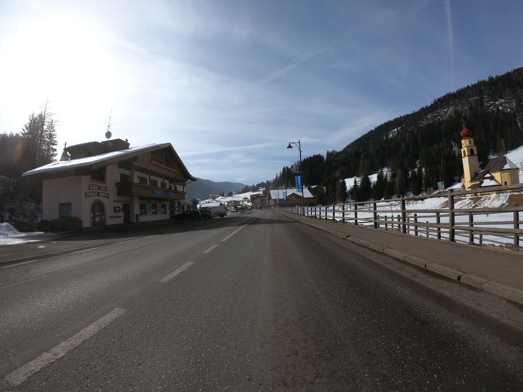 Street view near Garni Eden, Moena — © chrisbeddow (CC BY-SA · Mapillary)