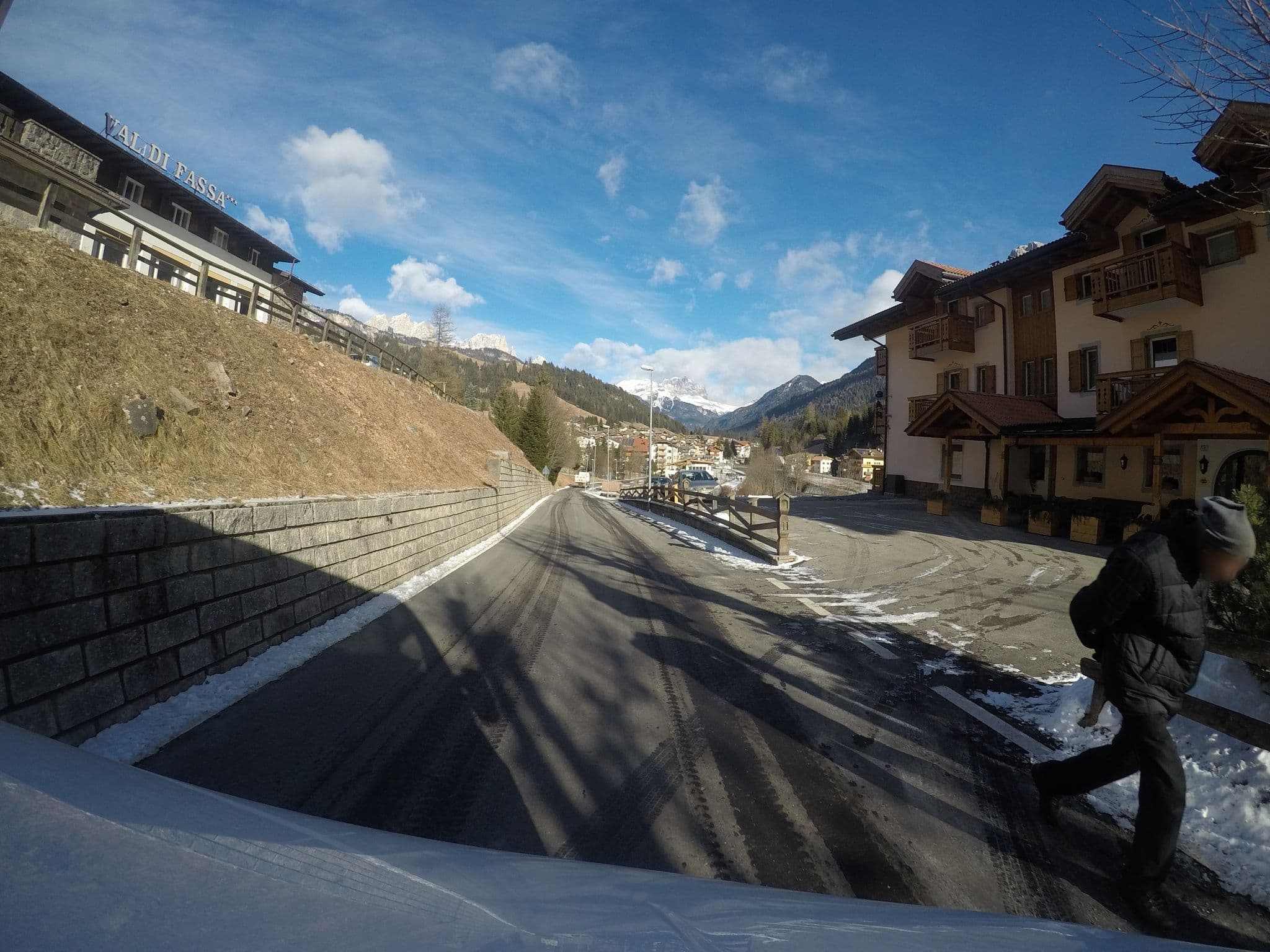 Street view near Val di Fassa, Moena — © chrisbeddow (CC BY-SA · Mapillary)