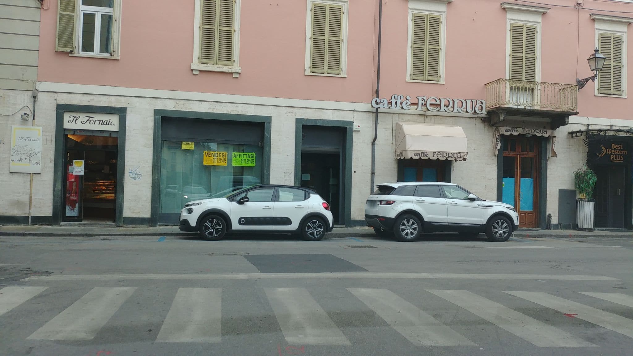 Street view near Superga, Cuneo — © francians (CC BY-SA · Mapillary)