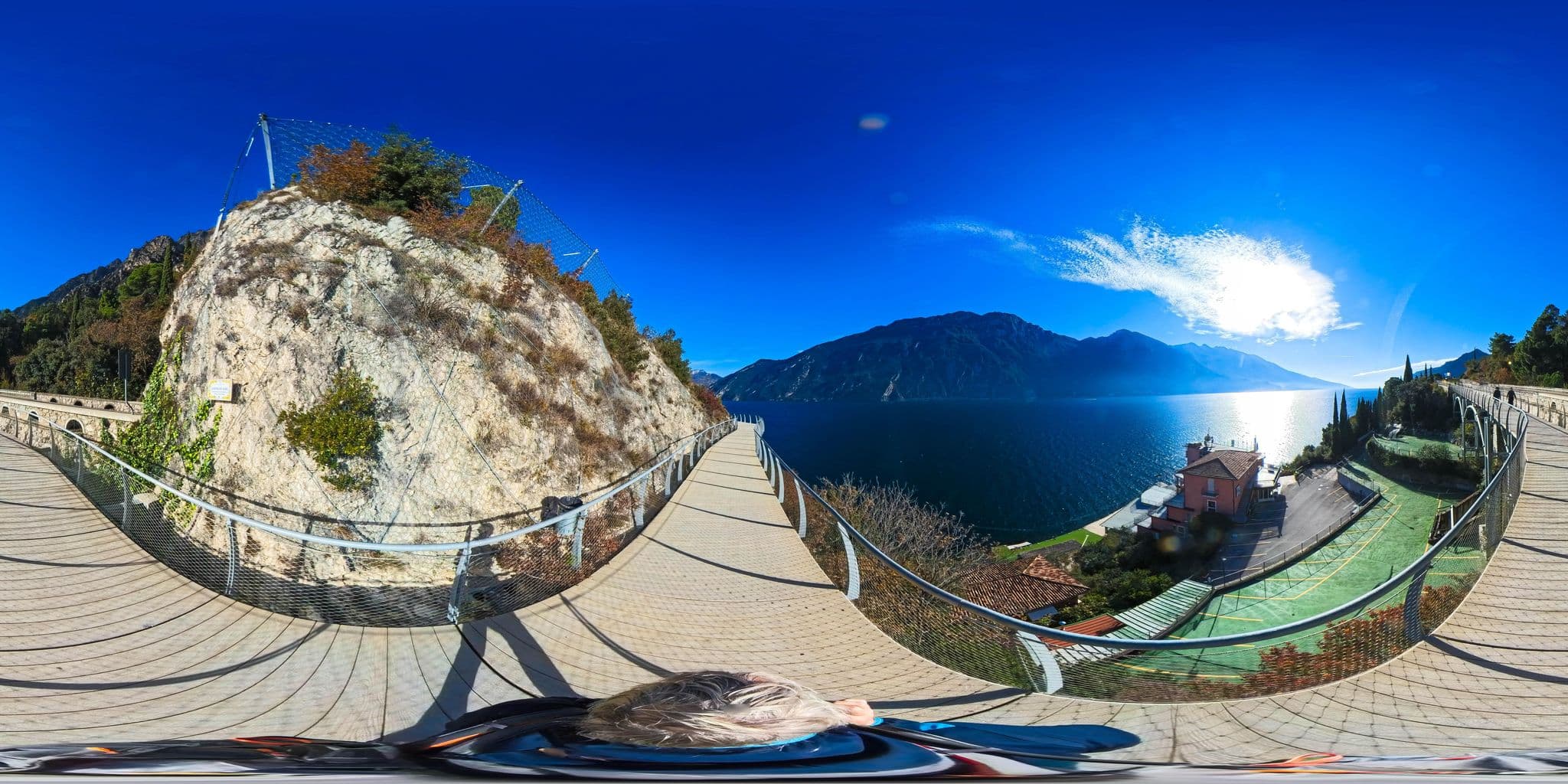 Street view near Hotel Capo Reamol, Limone sul Garda — © Hol_Ger (CC BY-SA · Mapillary)