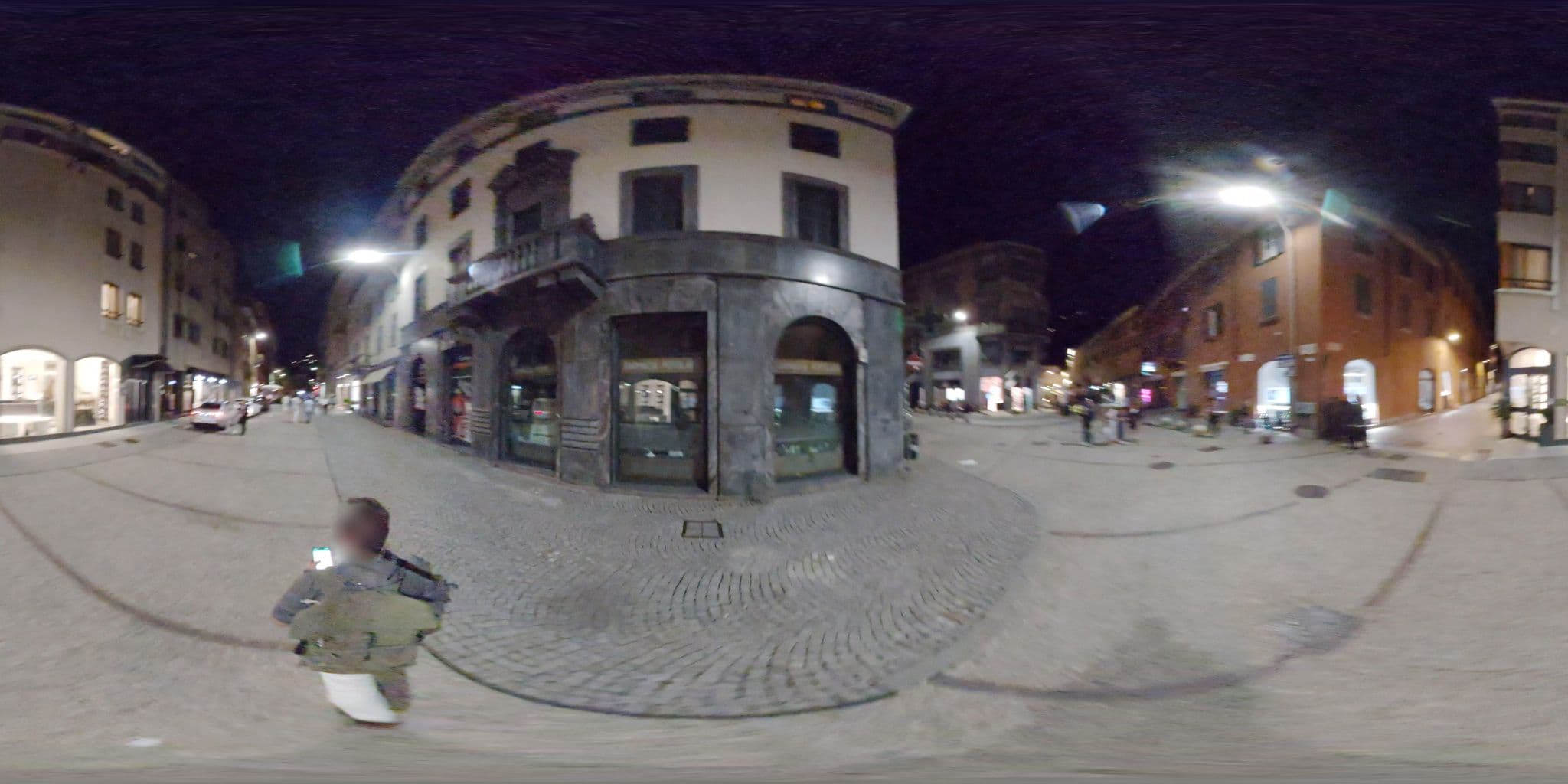 Street view near Plinius, Como — © mapconcierge (CC BY-SA · Mapillary)