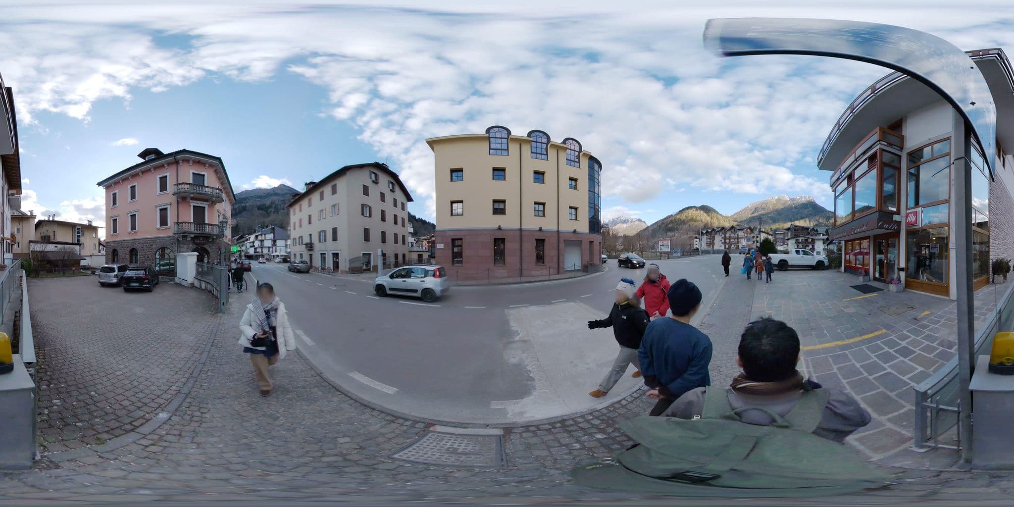 Street view near Hotel Astoria, Transacqua — © mapconcierge (CC BY-SA · Mapillary)