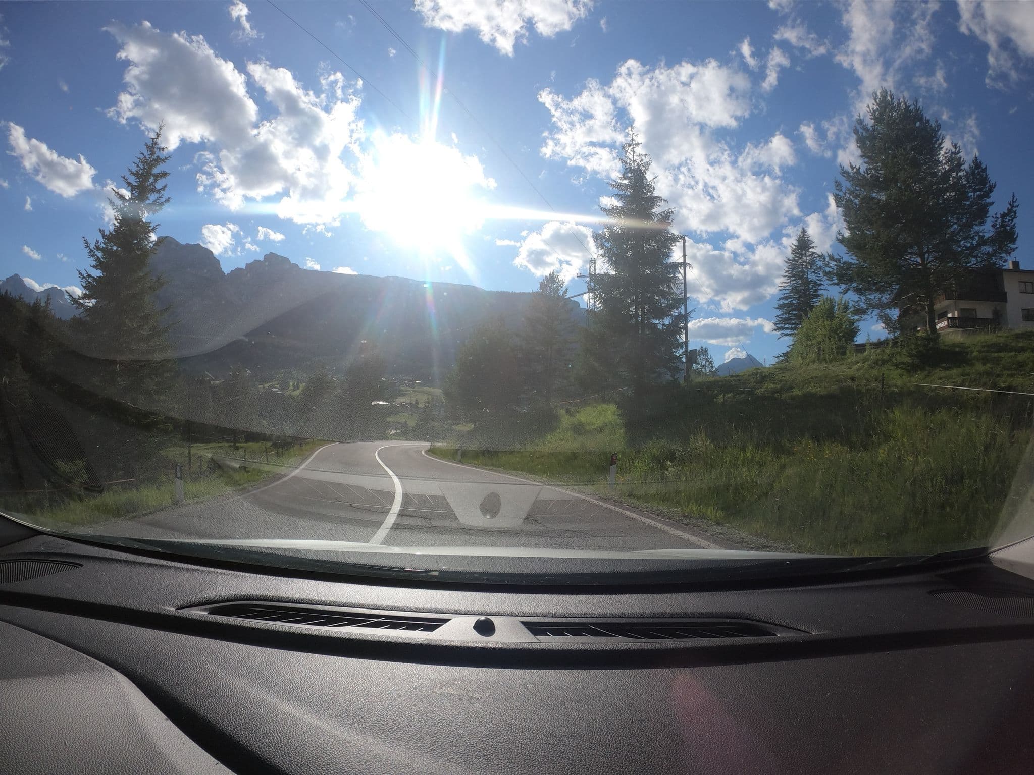 Street view near Roda de Ciar, La Valle - Wengen