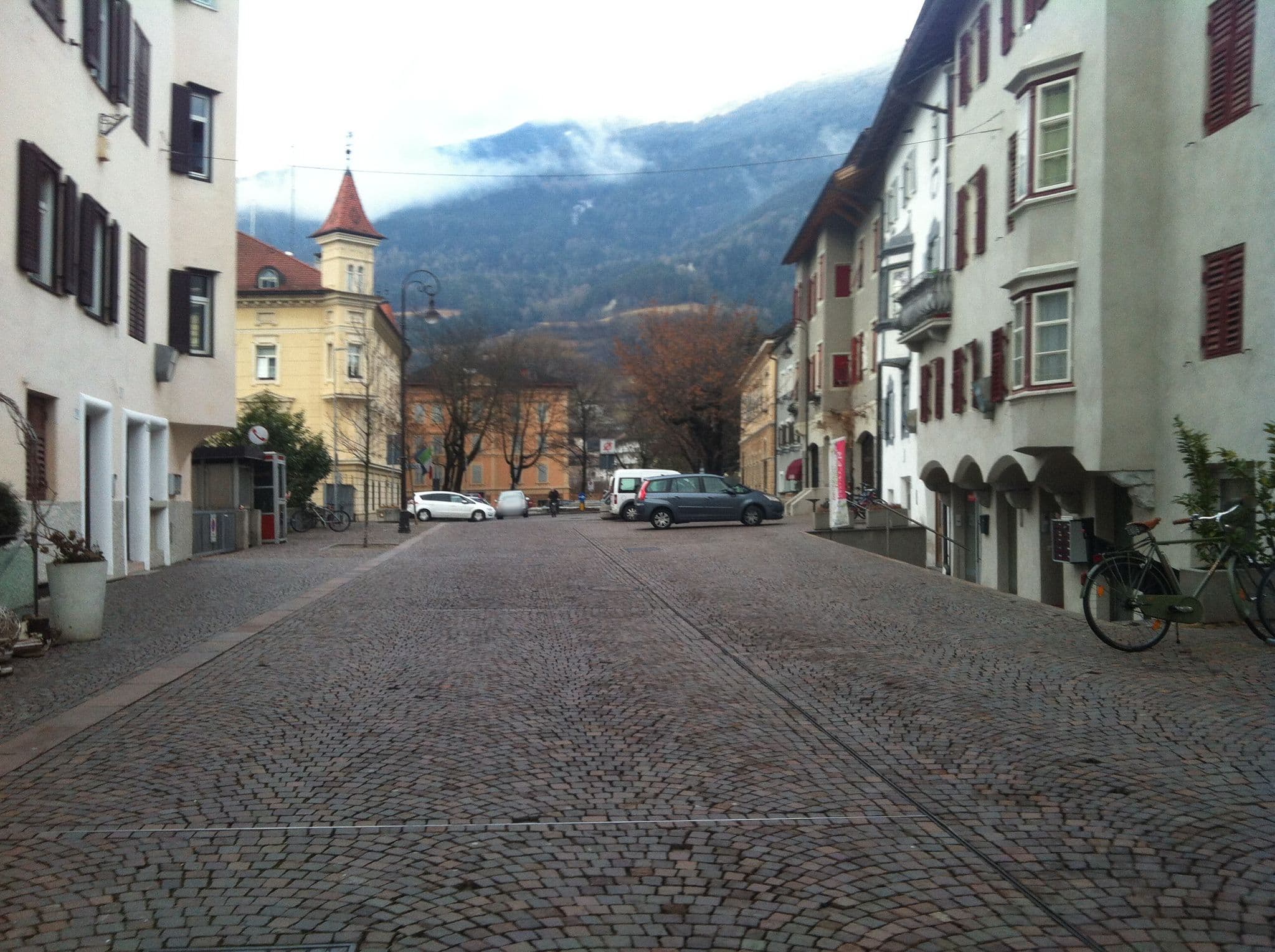 Street view near Pension Mayrhofer, Bressanone — © miguel_andrade (CC BY-SA · Mapillary)