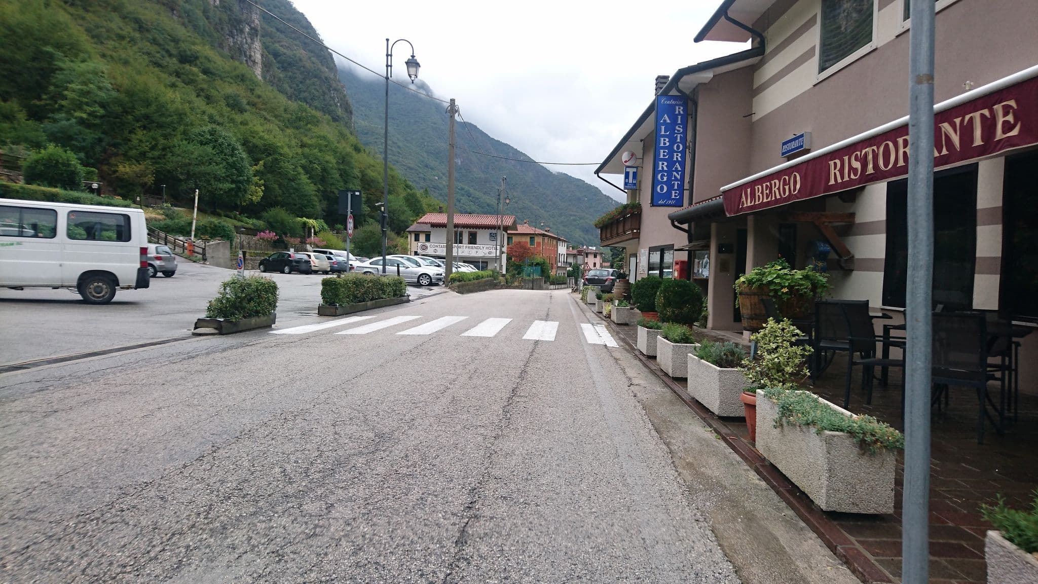 Street view near Albergo Contarini, Solagna — © voschix (CC BY-SA · Mapillary)