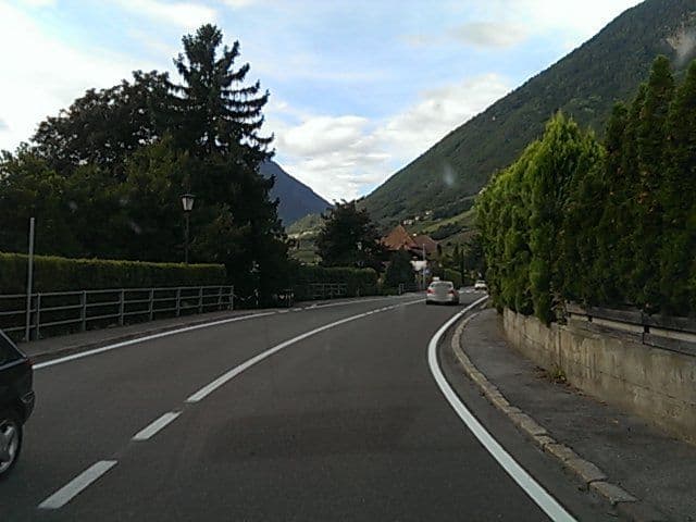 Street view near Haus Platzer Stricker, Cermes — © bufonto (CC BY-SA · Mapillary)