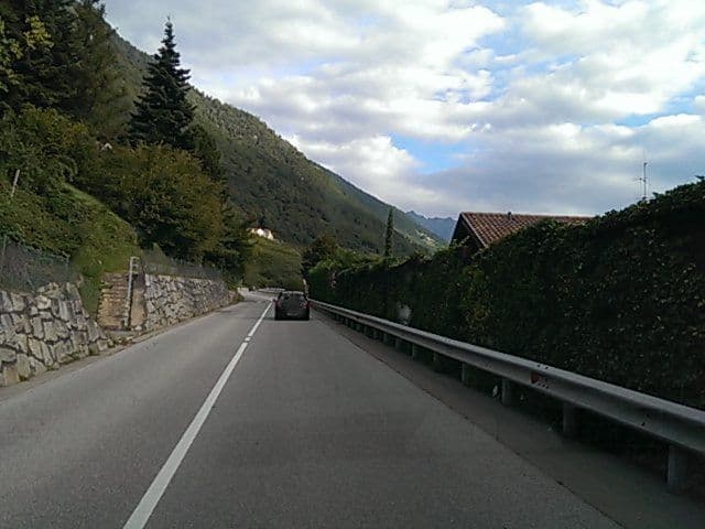 Street view near Residence Schlossberg, Lana