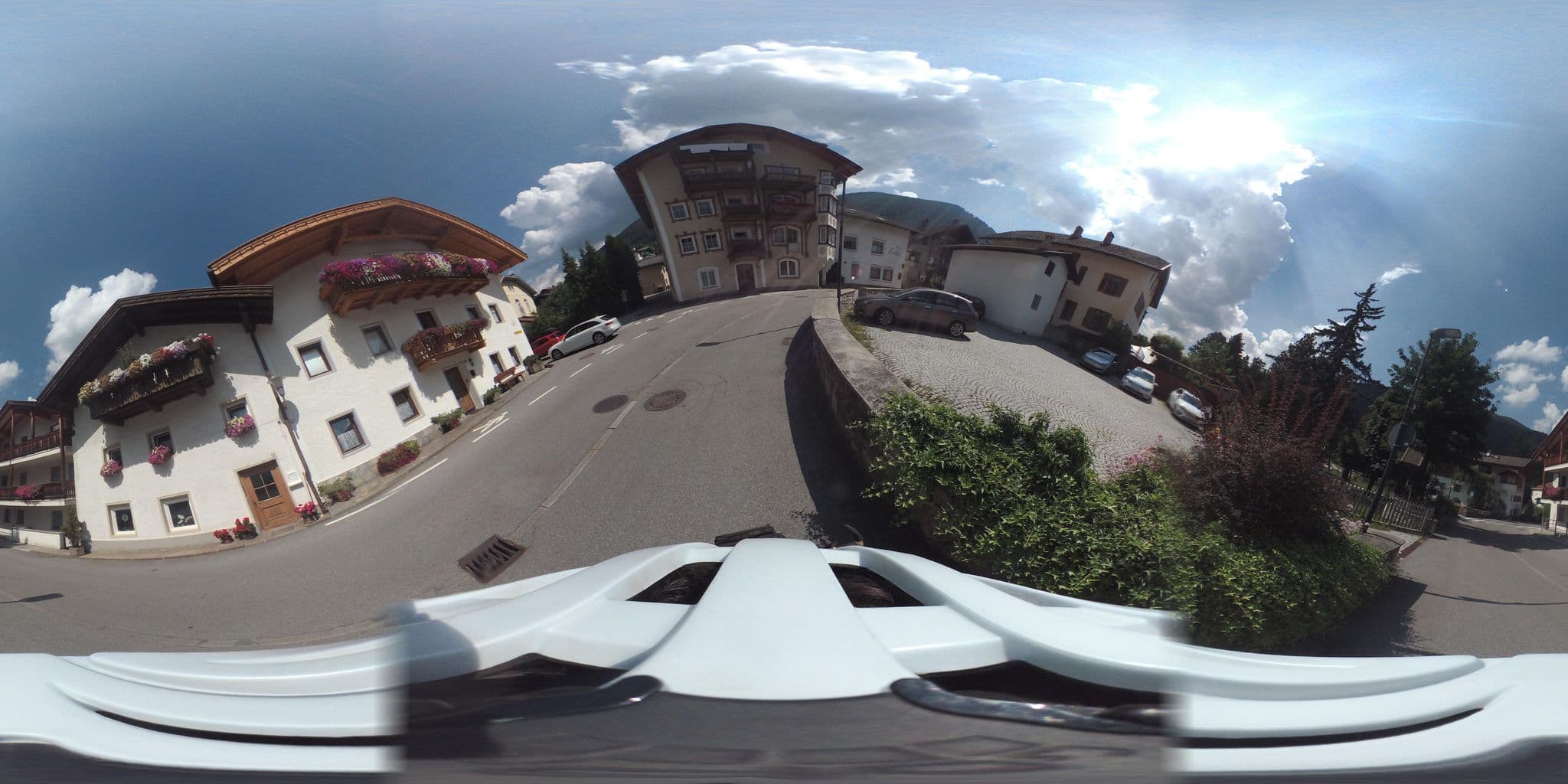 Street view near Apartments Zum Theater, Colle Isarco — © giubar (CC BY-SA · Mapillary)