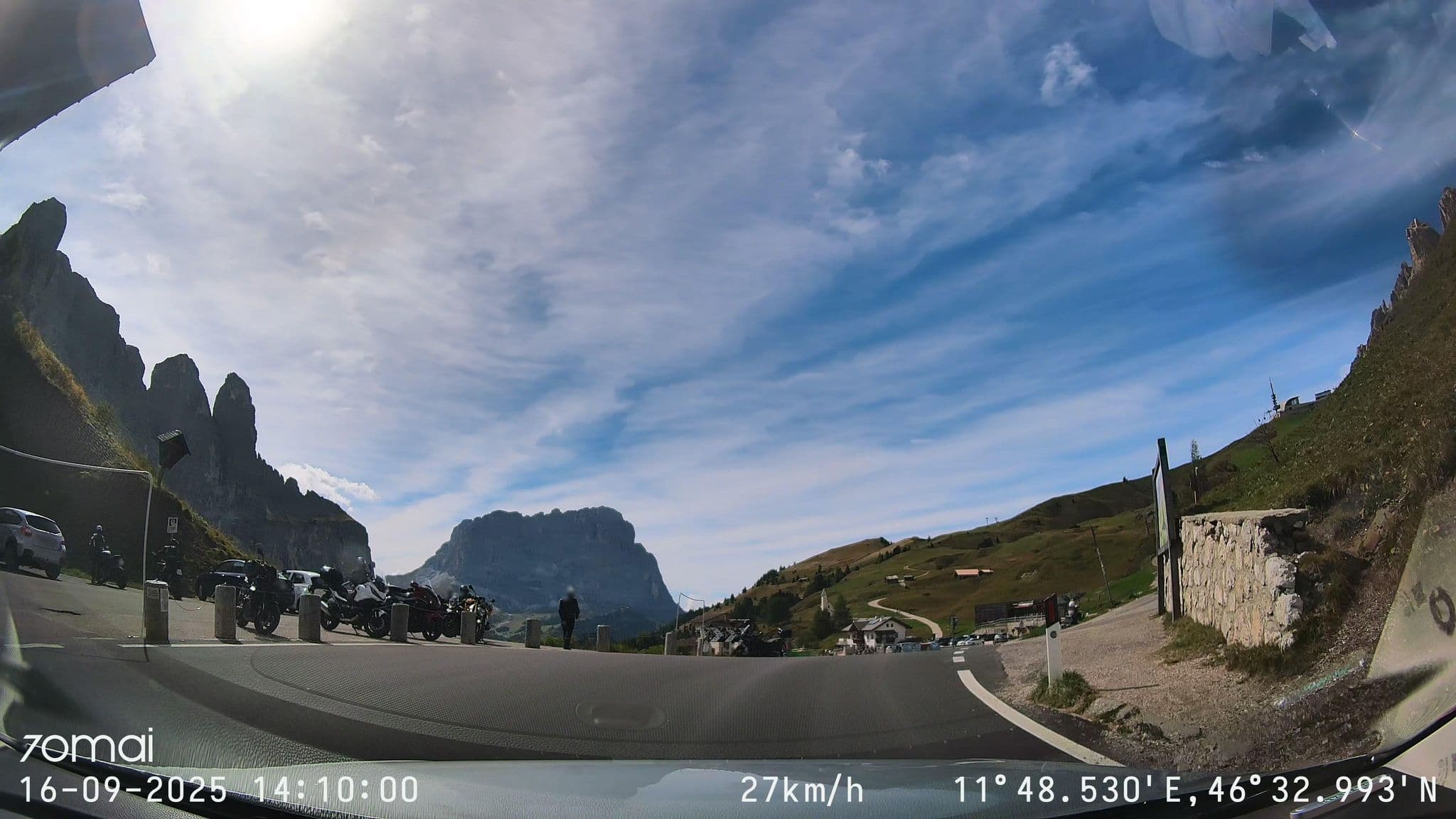 Street view near Rifugio Frara, Selva