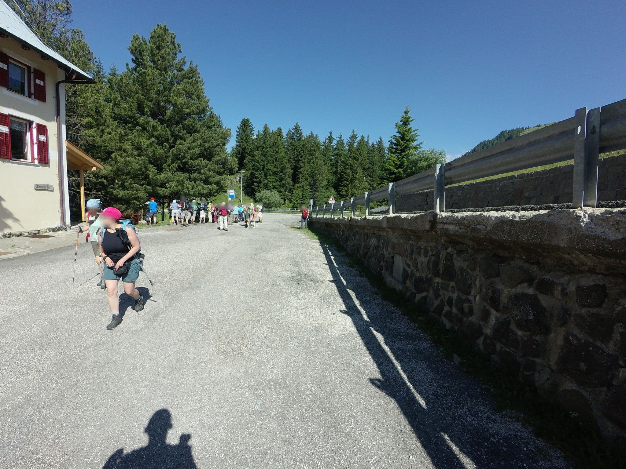 Street view near Frommer Haus, Siusi