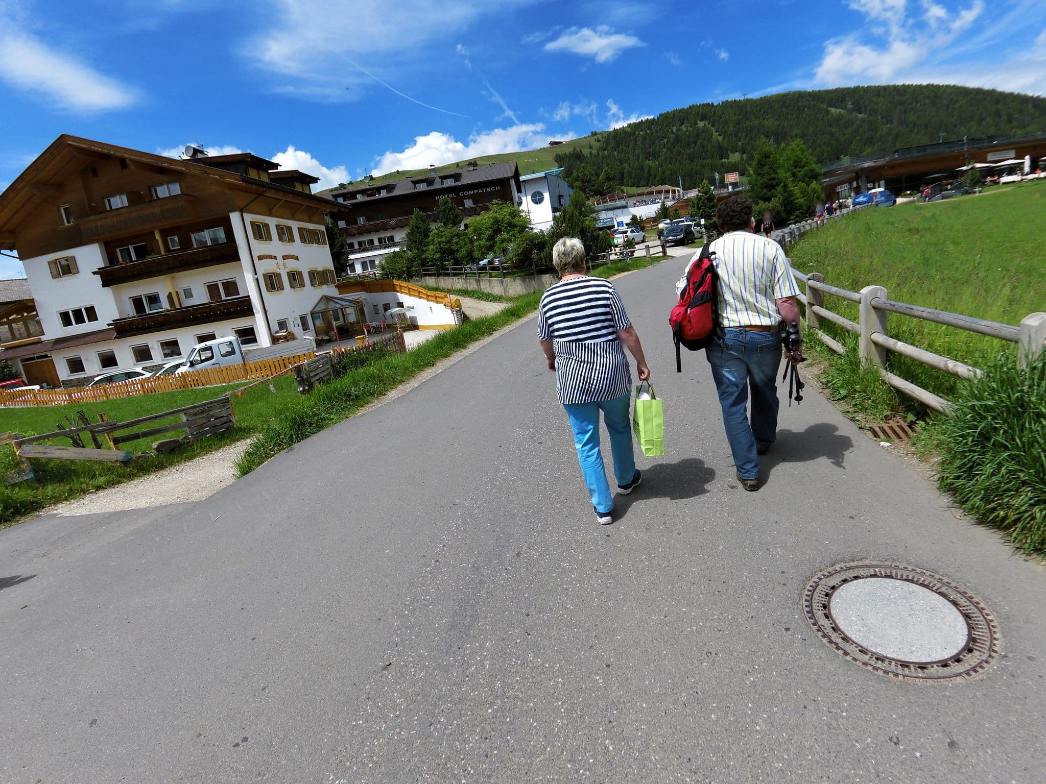 Street view near Pension Apartments Anemone, Siusi — © madel (CC BY-SA · Mapillary)