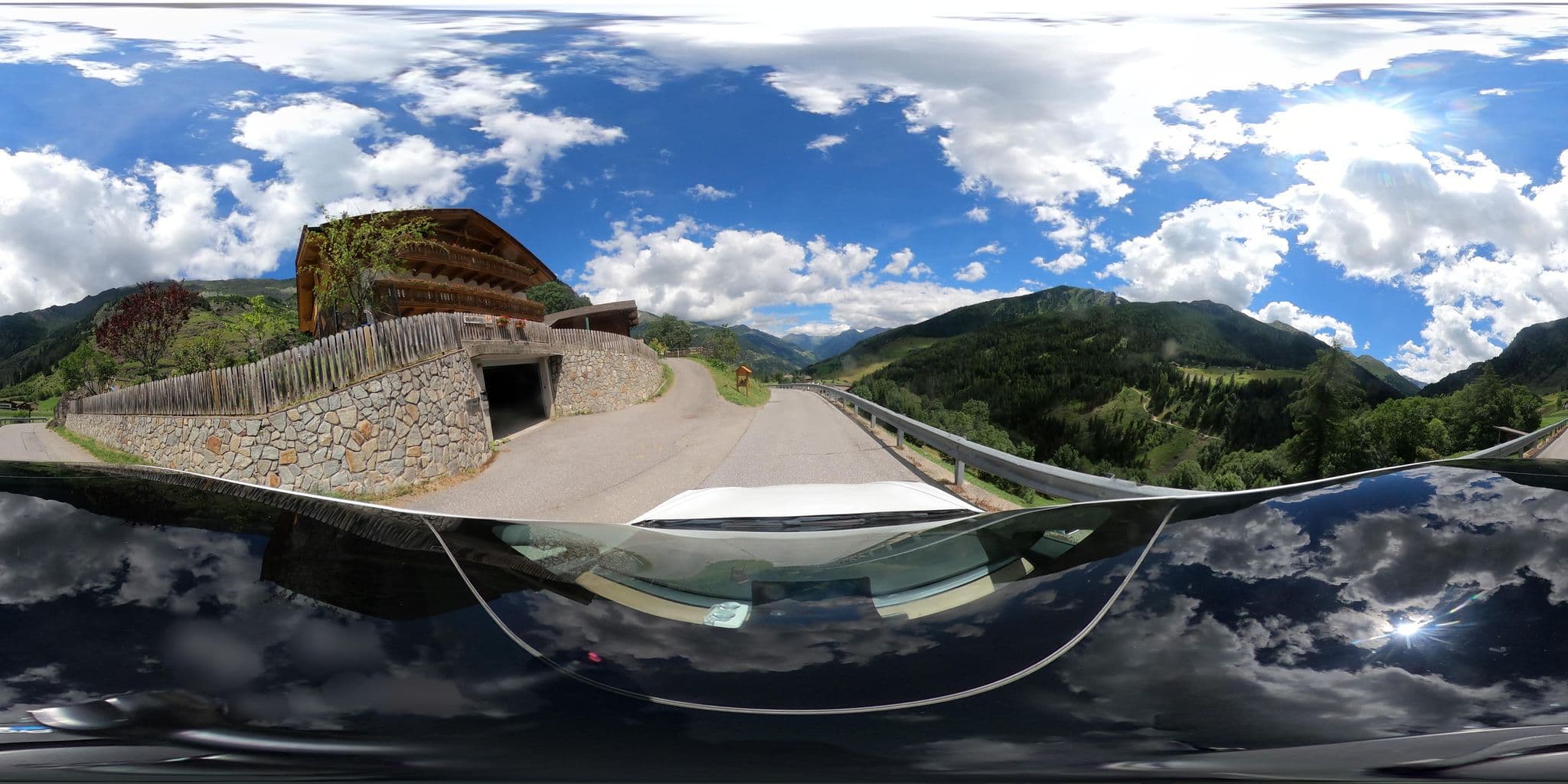 Street view near Egarthof, San Martino in Passiria — © peterleth (CC BY-SA · Mapillary)