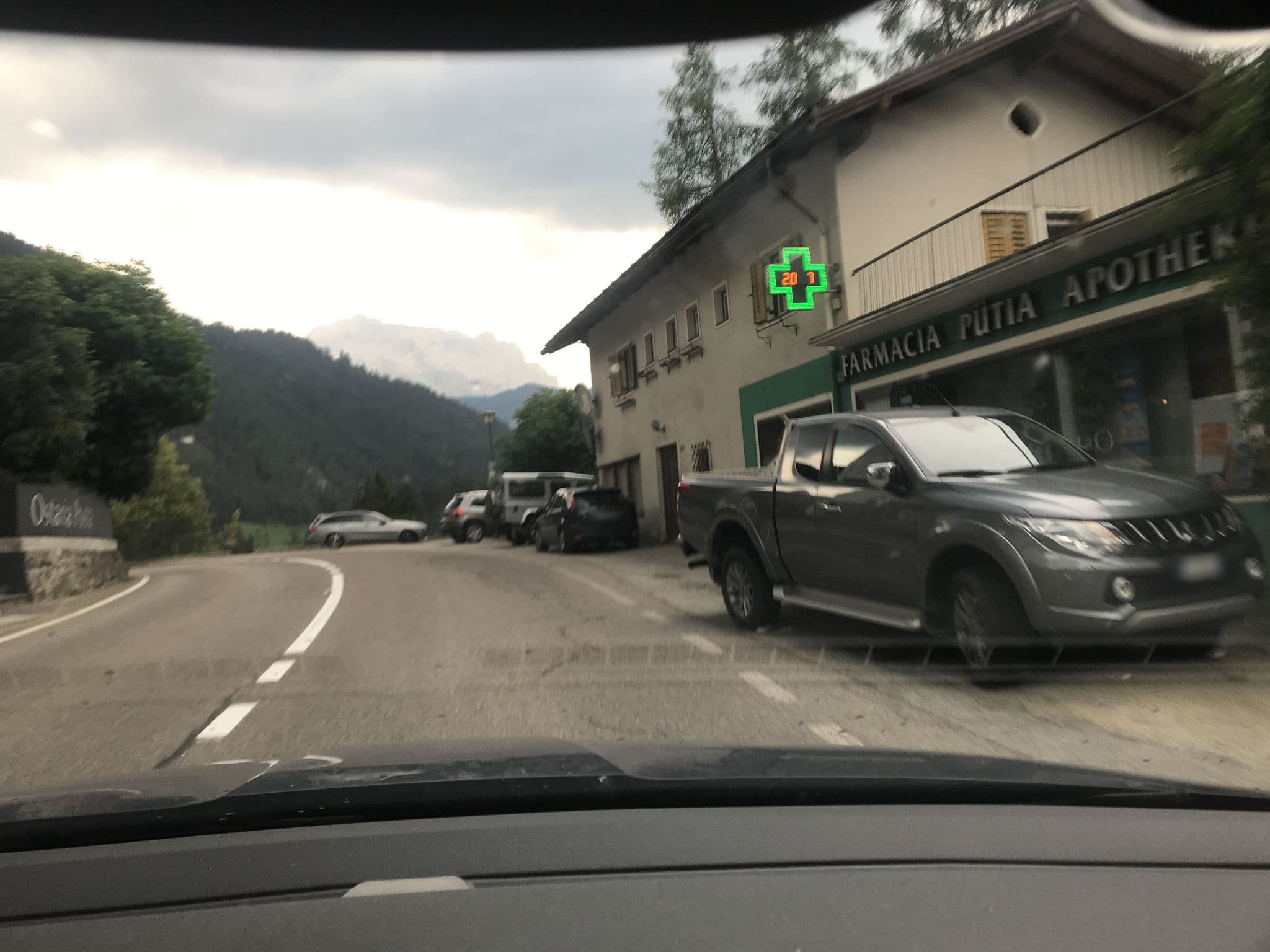 Street view near Ostaria Posta, La Valle - Wengen