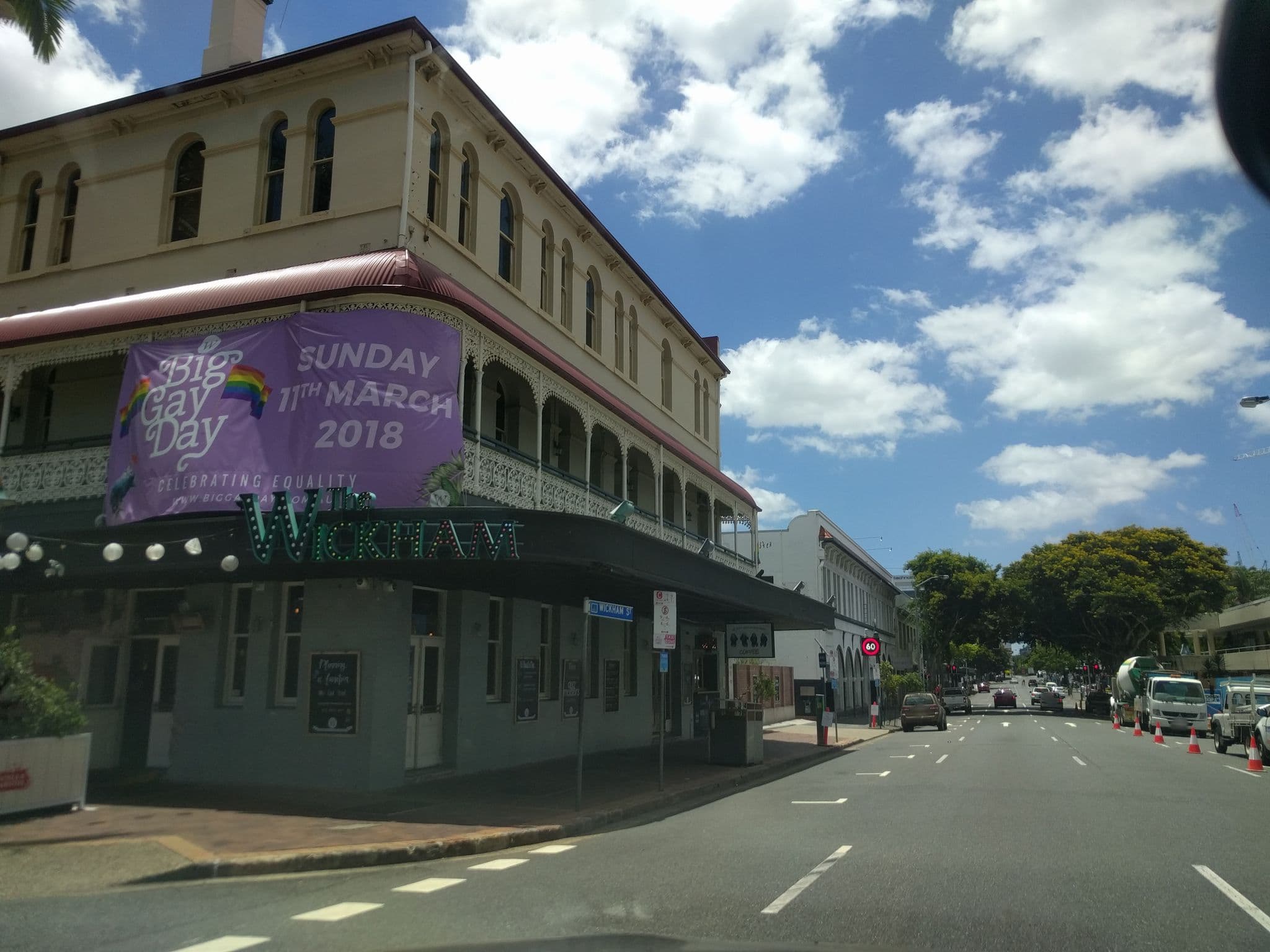 Street view near Kooii Apartments, Fortitude Valley — © davidbdean (CC BY-SA · Mapillary)