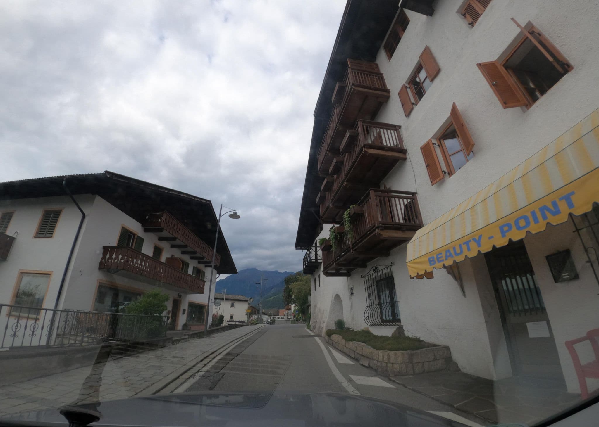 Street view near Villa Fortuna, Tirolo