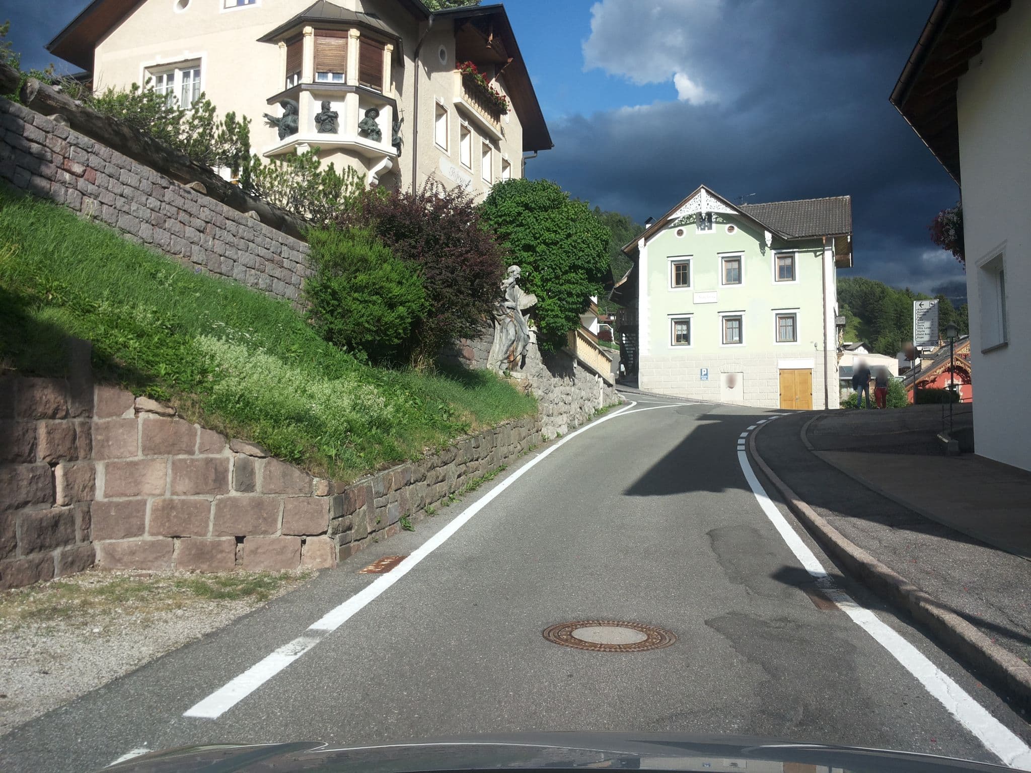 Street view near Hotel Grones, Ortisei