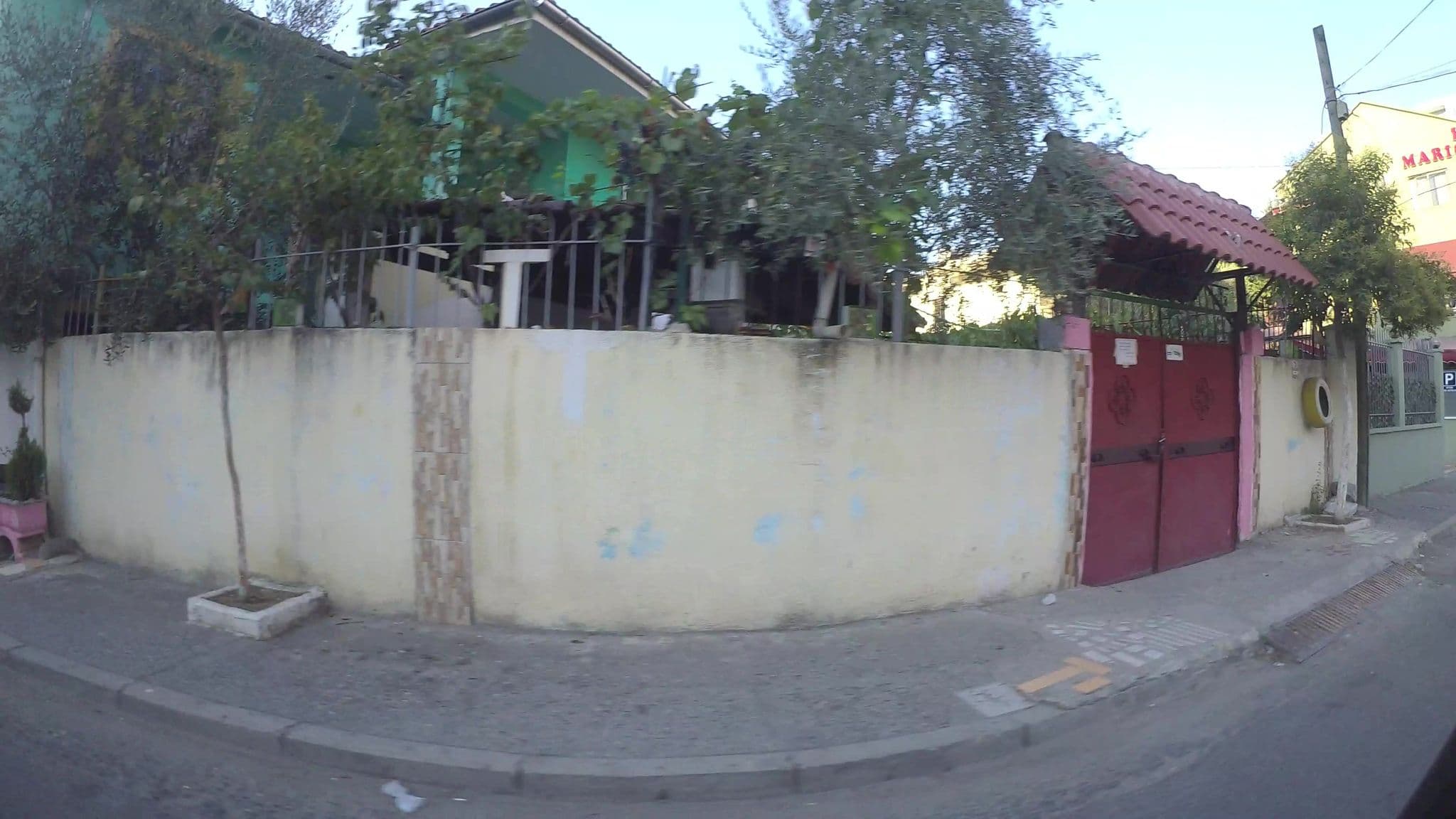 Street view near Hotel Marion, Tirana — © kaart5 (CC BY-SA · Mapillary)