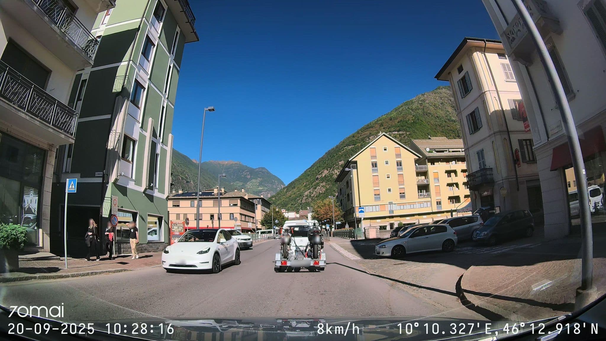 Street view near Albergo Meublè Stelvio, Tirano — © doriel (CC BY-SA · Mapillary)