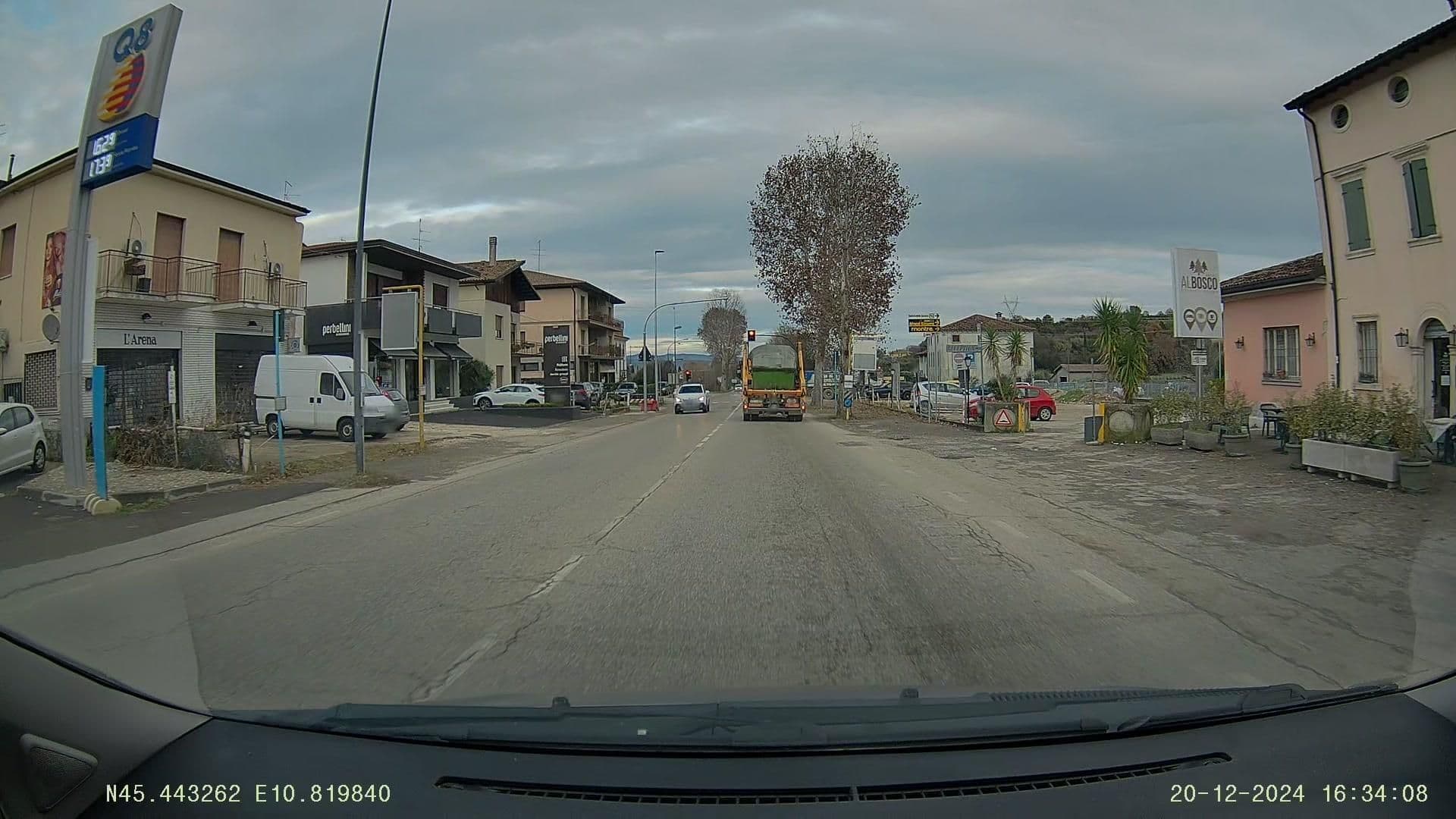 Street view near Al Bosco, Sona — © Jacopo86 (CC BY-SA · Mapillary)