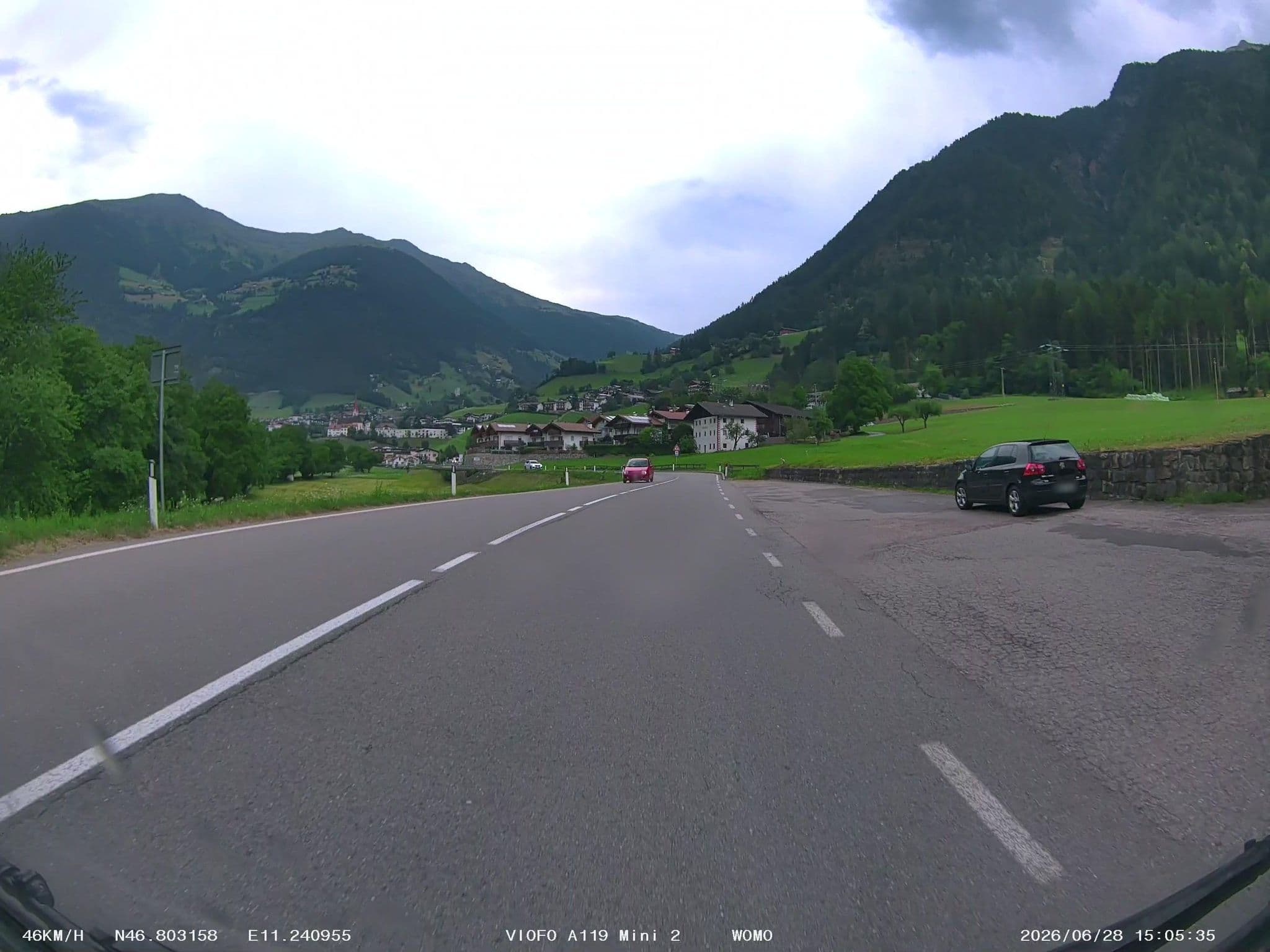 Street view near Hotel Klotz, San Leonardo in Passiria — © soulcover (CC BY-SA · Mapillary)